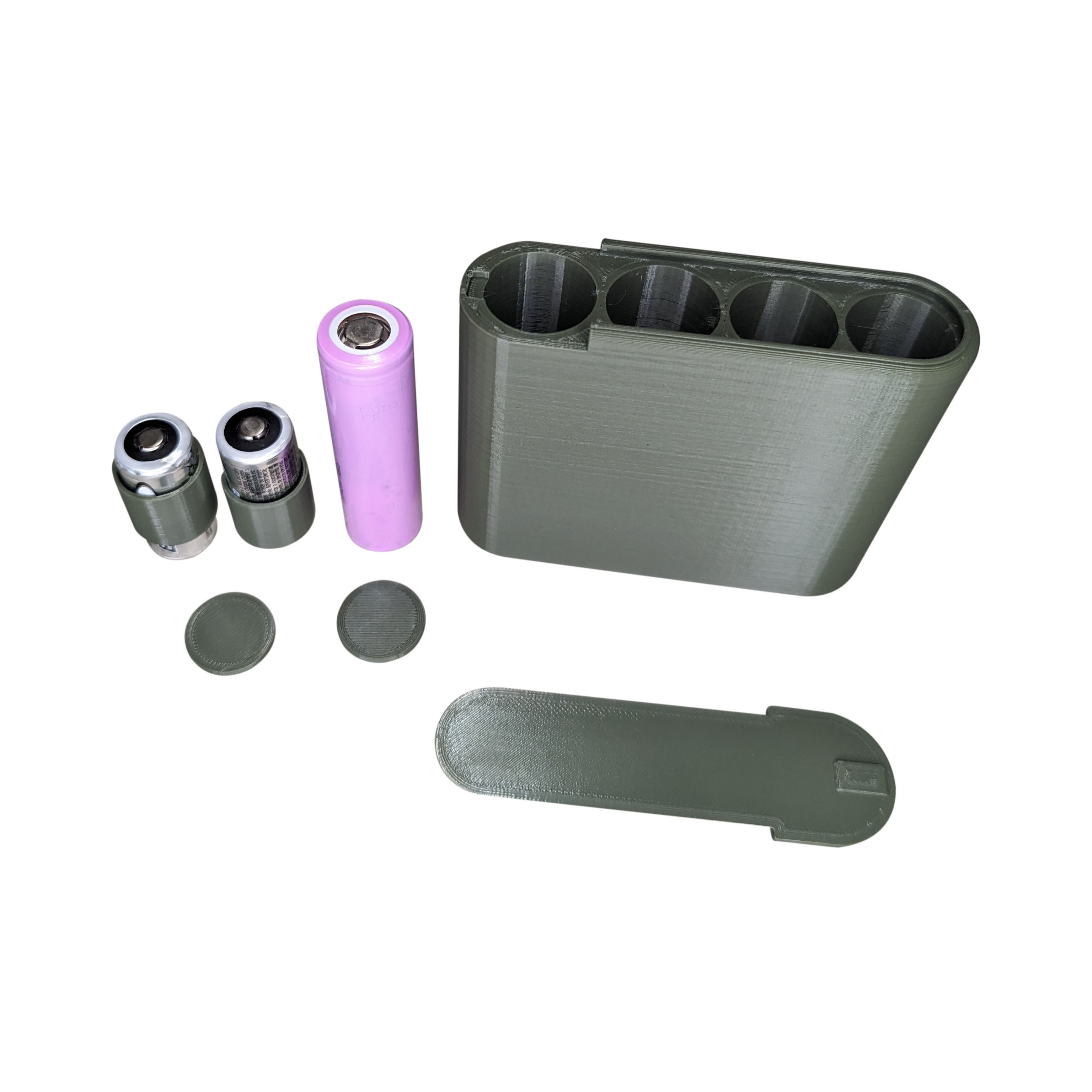 Battery Case for 18650 18350 and CR123/A Batteries – hammy3dprints