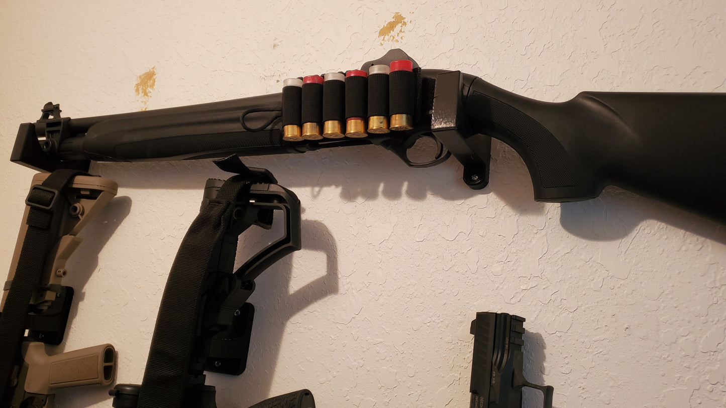 Universal Horizontal Gun Mount - Wall | Rifle Holder Storage Rack