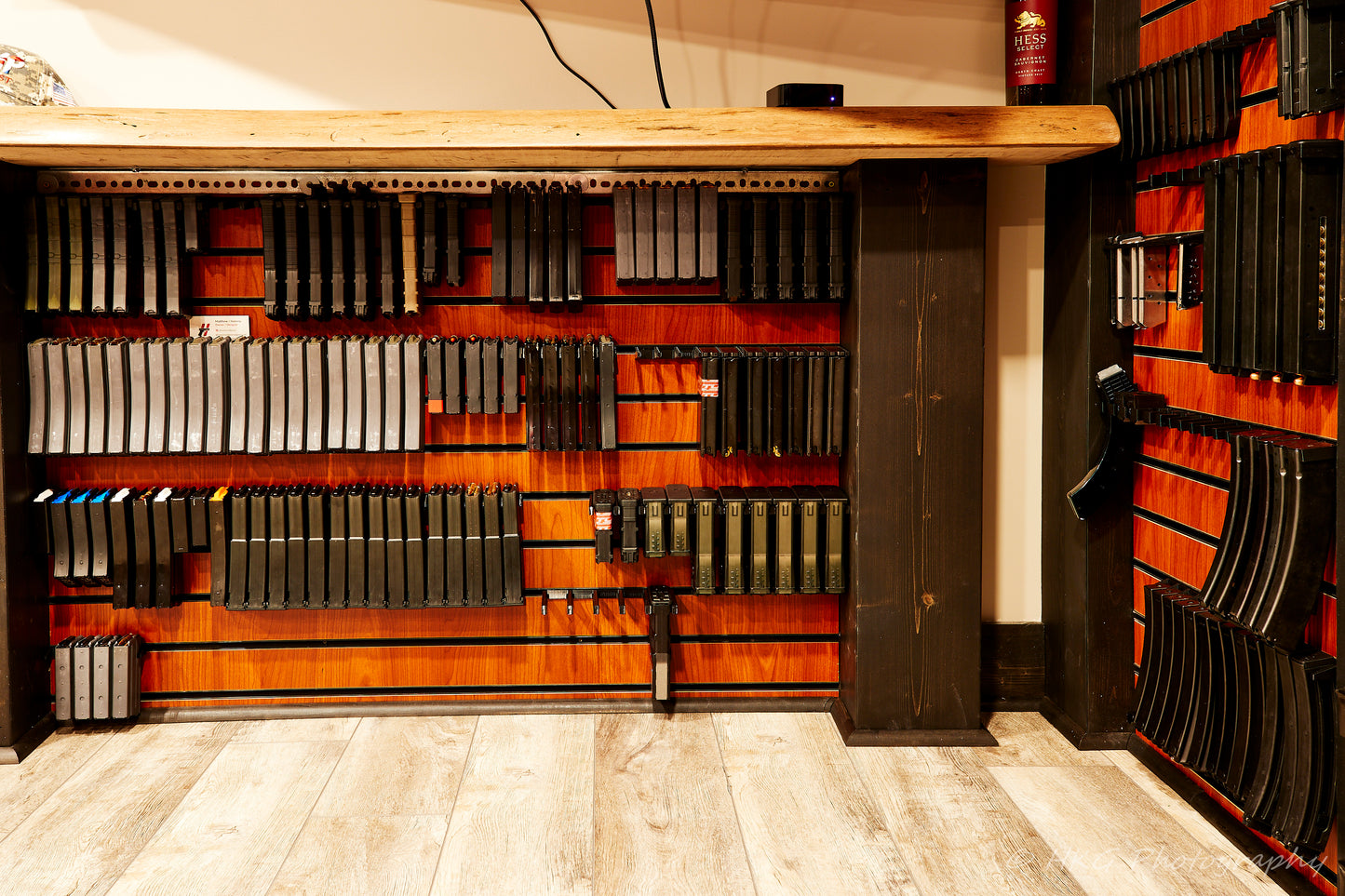 Mount for AR 10 Pattern Mags - Slatwall | Magazine Holder Storage Rack