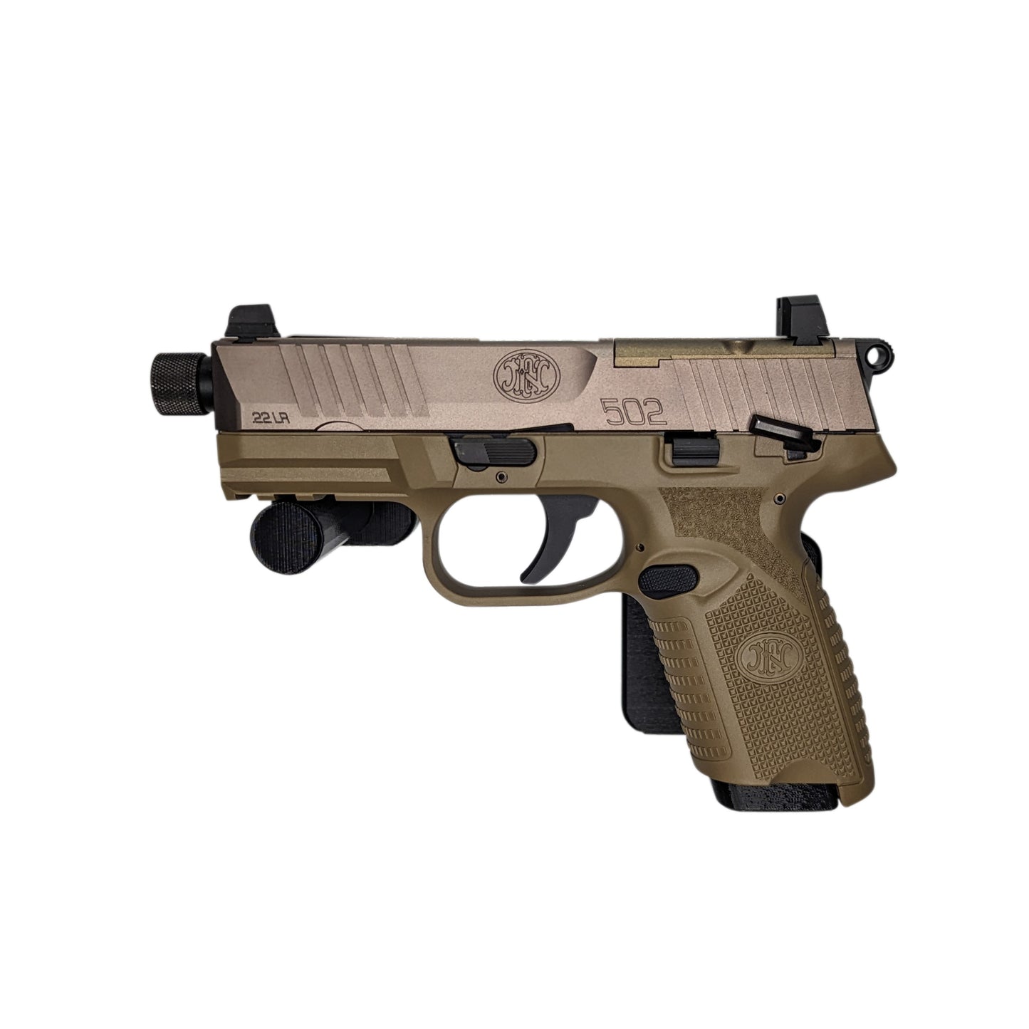 Magwell Mount for FN 502 Tactical - Magnet | Handgun Holder Storage Rack