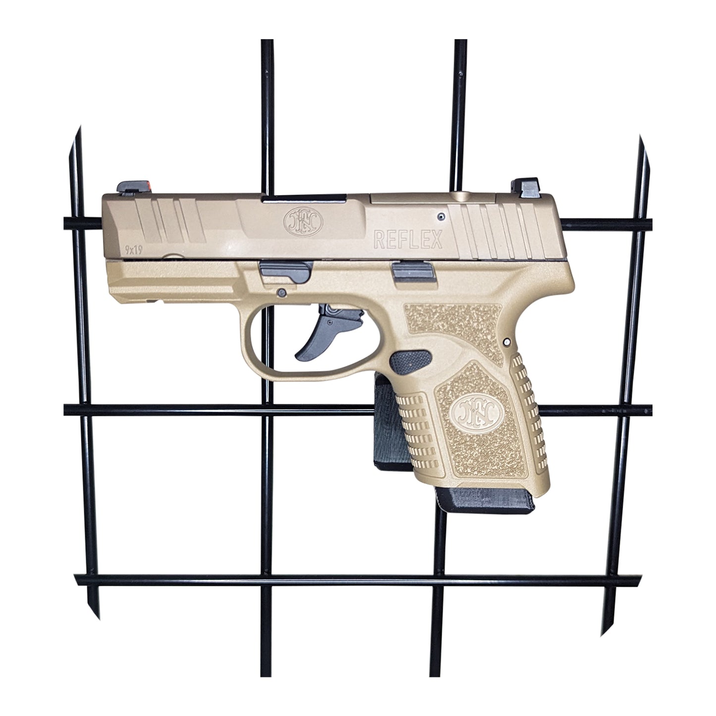 Magwell Mount for FN Reflex - Gridwall | Handgun Holder Storage Rack