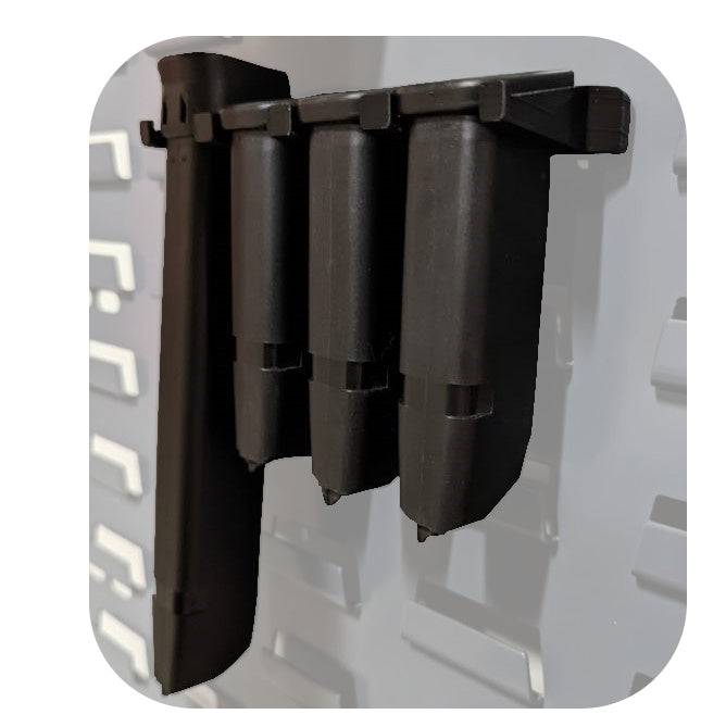 Mount for Glock 9mm/357/40 Mags - SecureIt / Akro-Mils | Magazine Holder Storage Rack