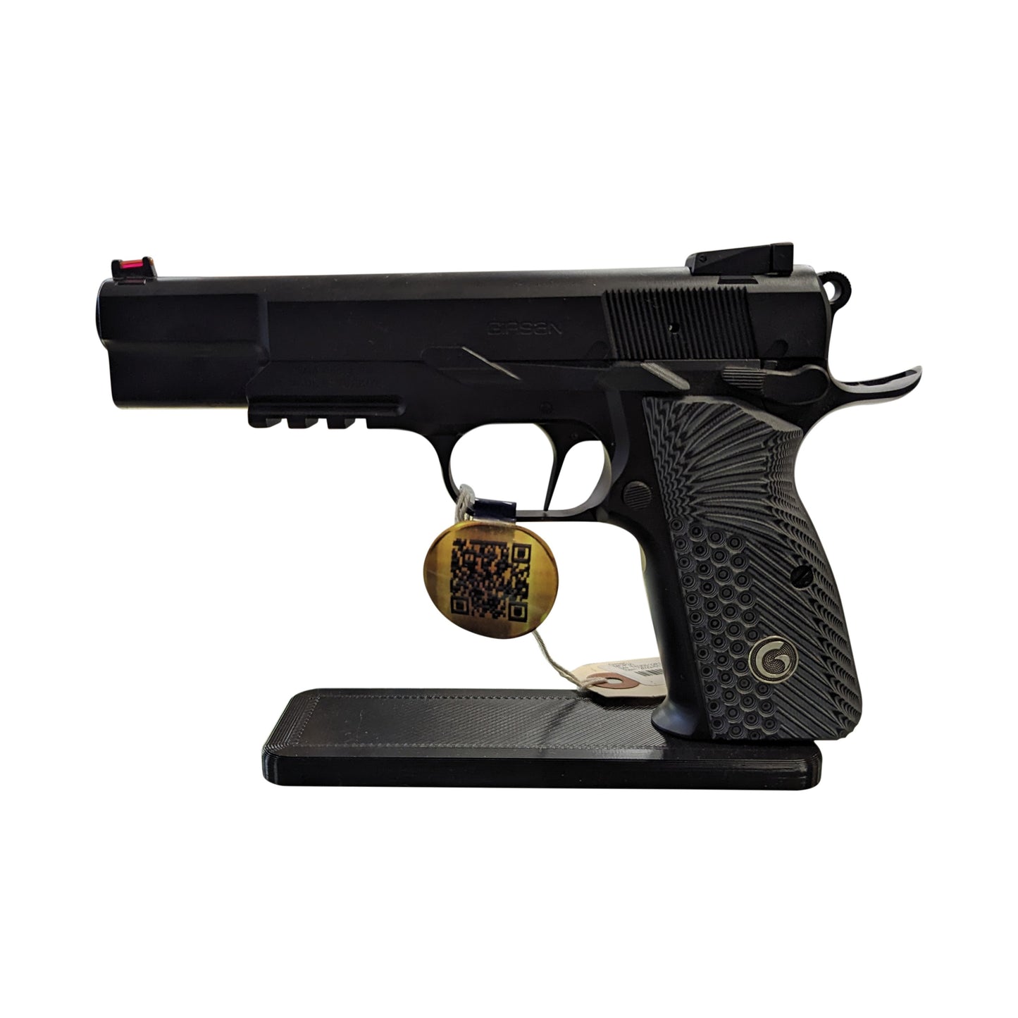 Display Stand for Browning / FN Hi-Power | Handgun Holder Storage Rack