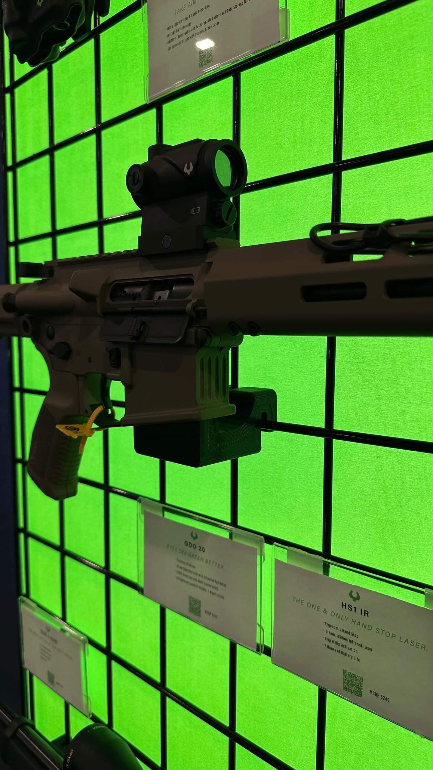 STANAG Compatible Magwell Mount - Gridwall | Rifle Holder Storage Rack