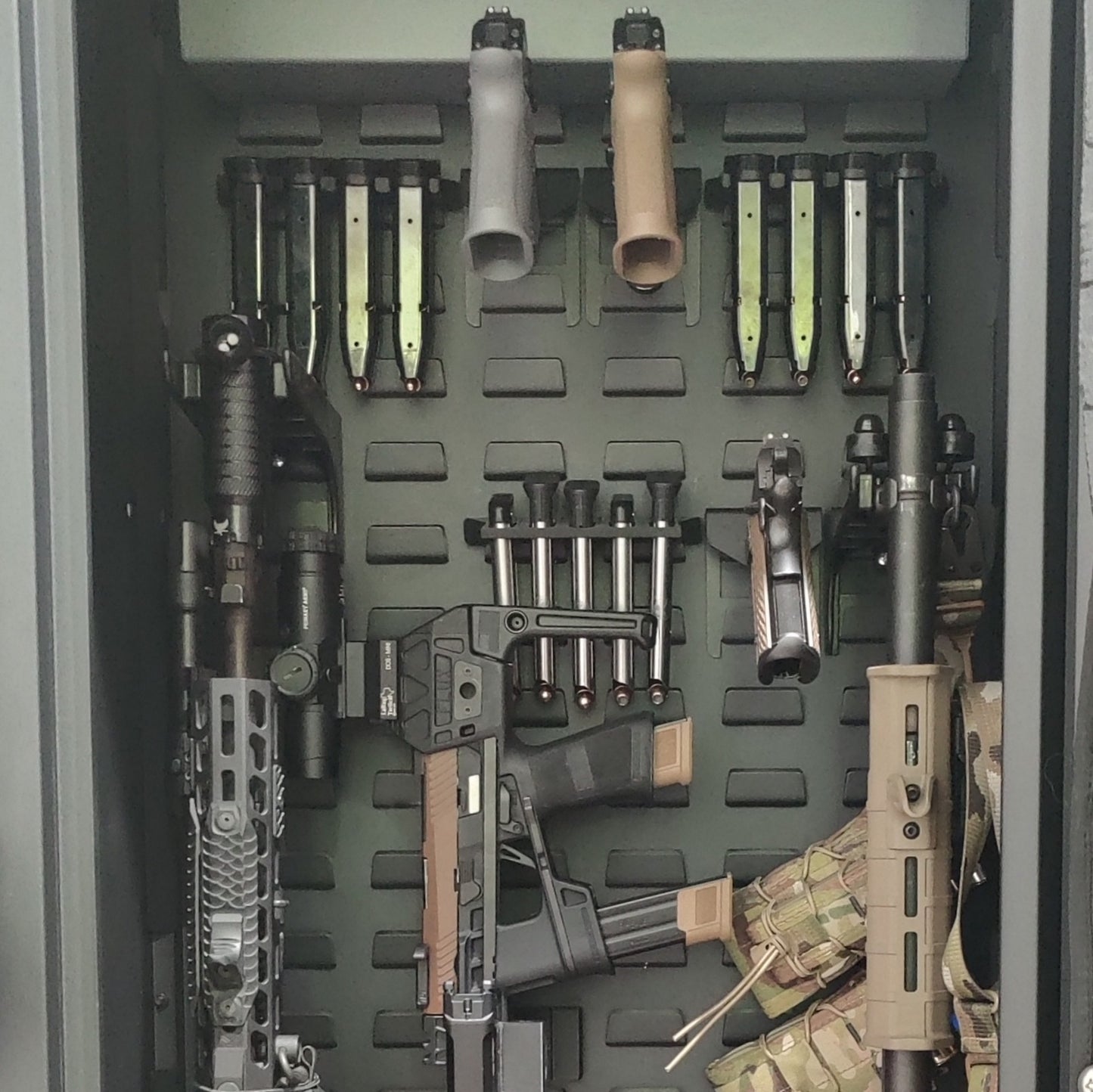 Mount for AK 762x39 Mags - SecureIt / Akro-Mils | Magazine Holder Storage Rack