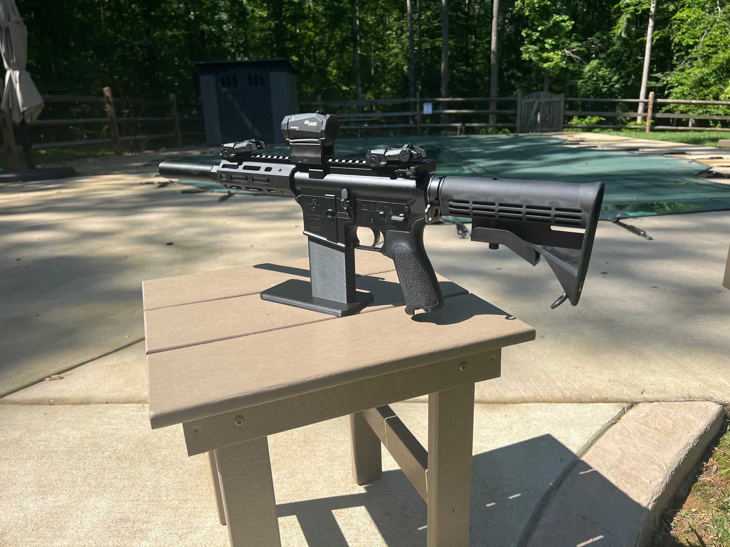 Display Stand for Tippmann M4-22 | Rifle Holder Storage Rack