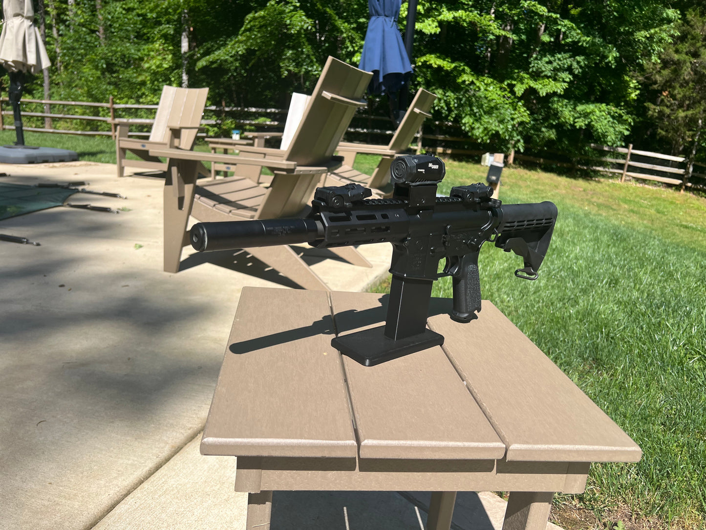 Display Stand for Tippmann M4-22 | Rifle Holder Storage Rack