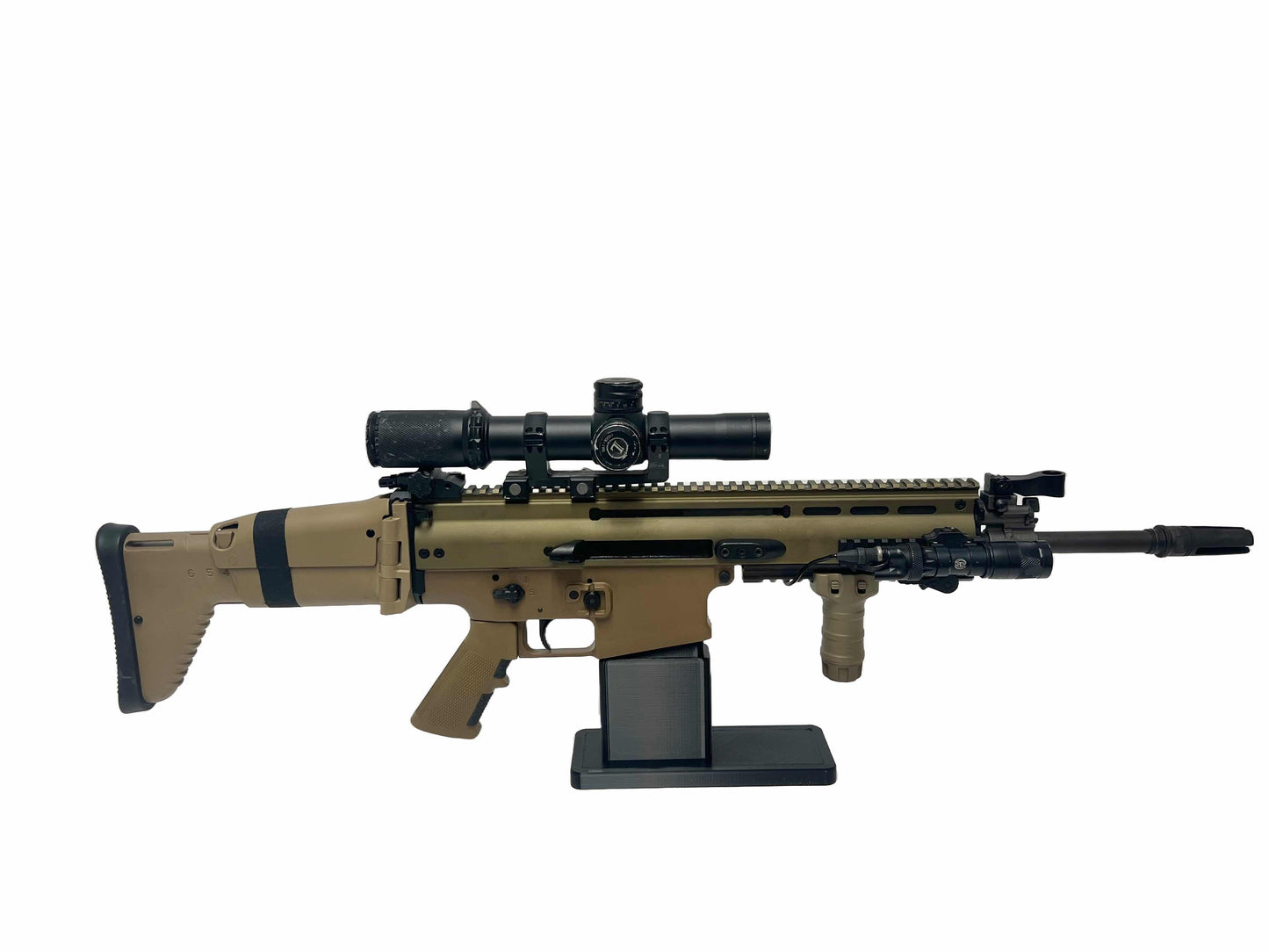 Display Stand for FN SCAR 17 | Rifle Holder Storage Rack