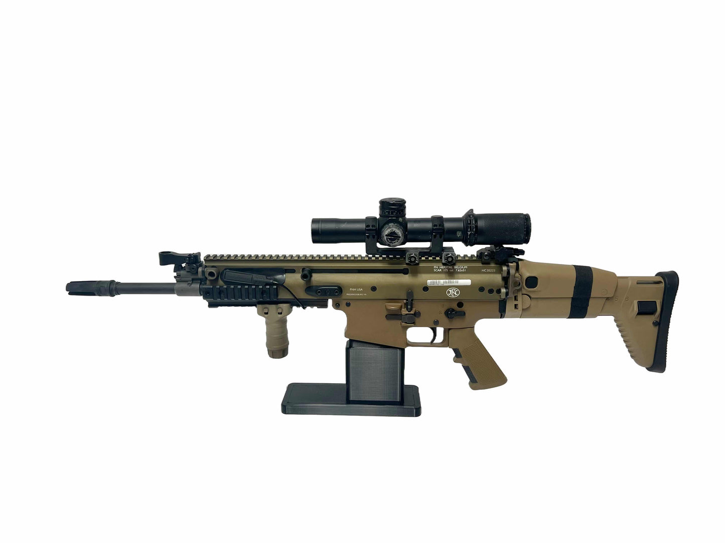 Display Stand for FN SCAR 17 | Rifle Holder Storage Rack