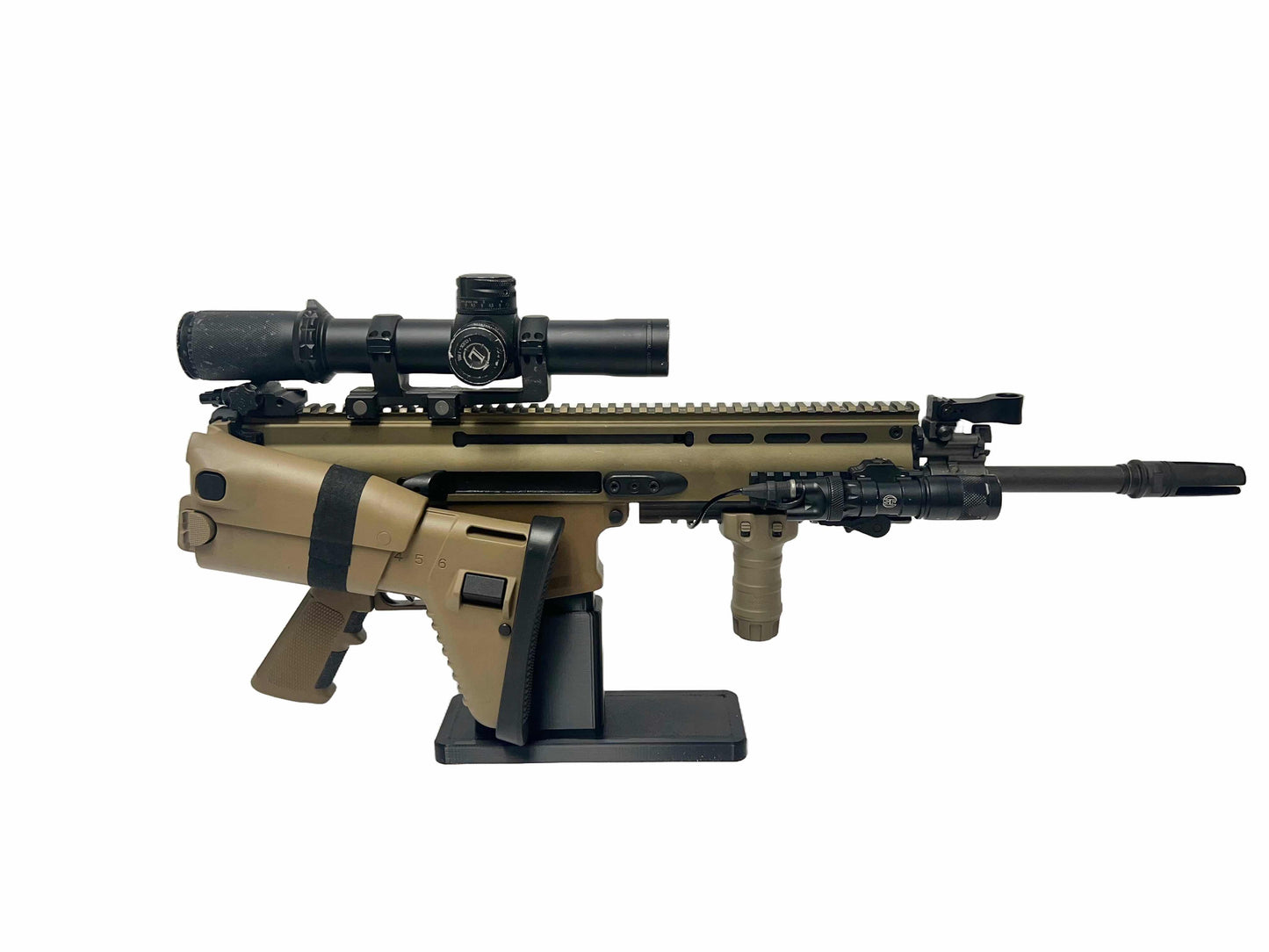 Display Stand for FN SCAR 17 | Rifle Holder Storage Rack