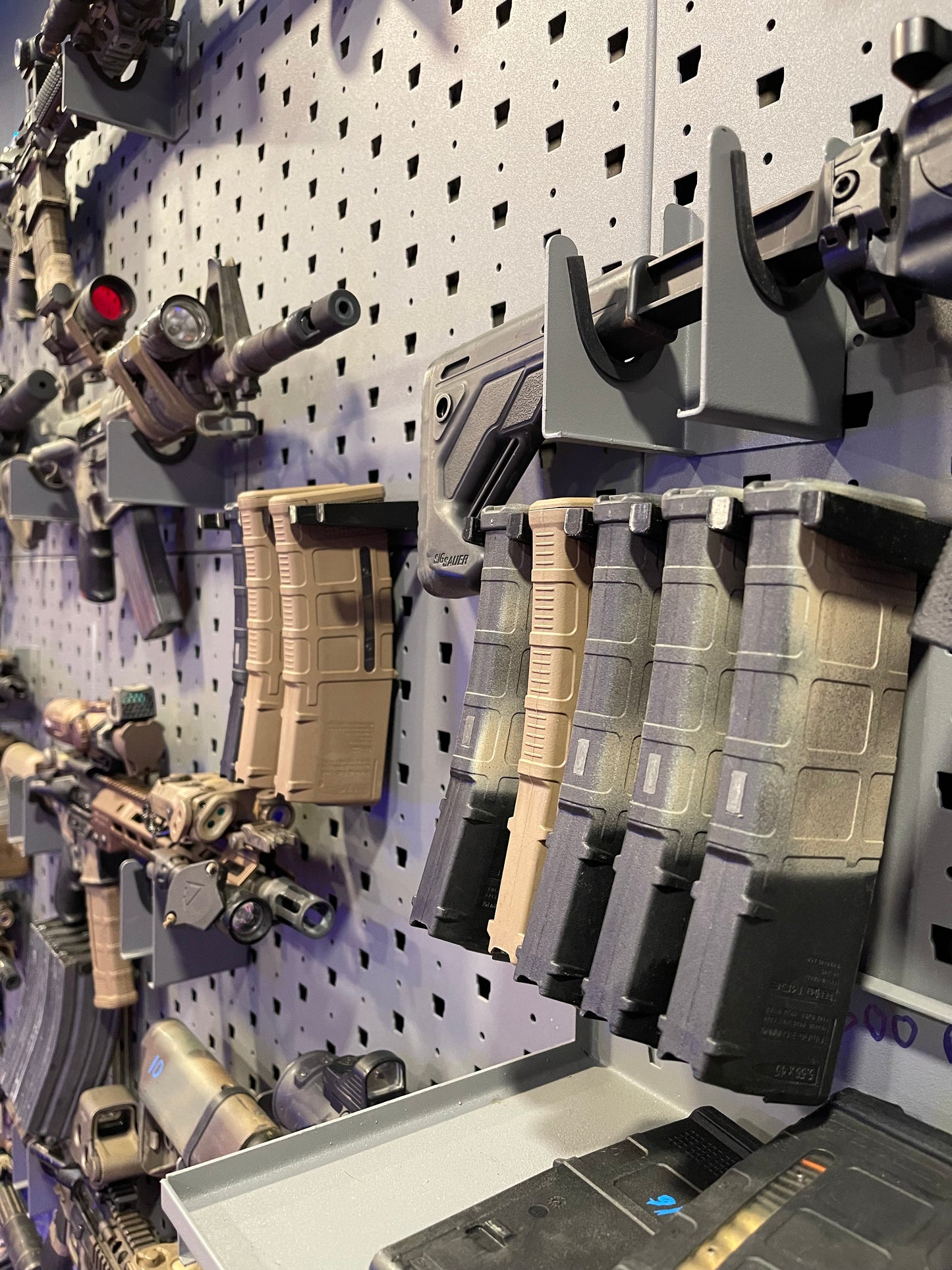 Mount for AR 15 Pmag / TMAG Mags - GallowTech | Magazine Holder Storage Rack
