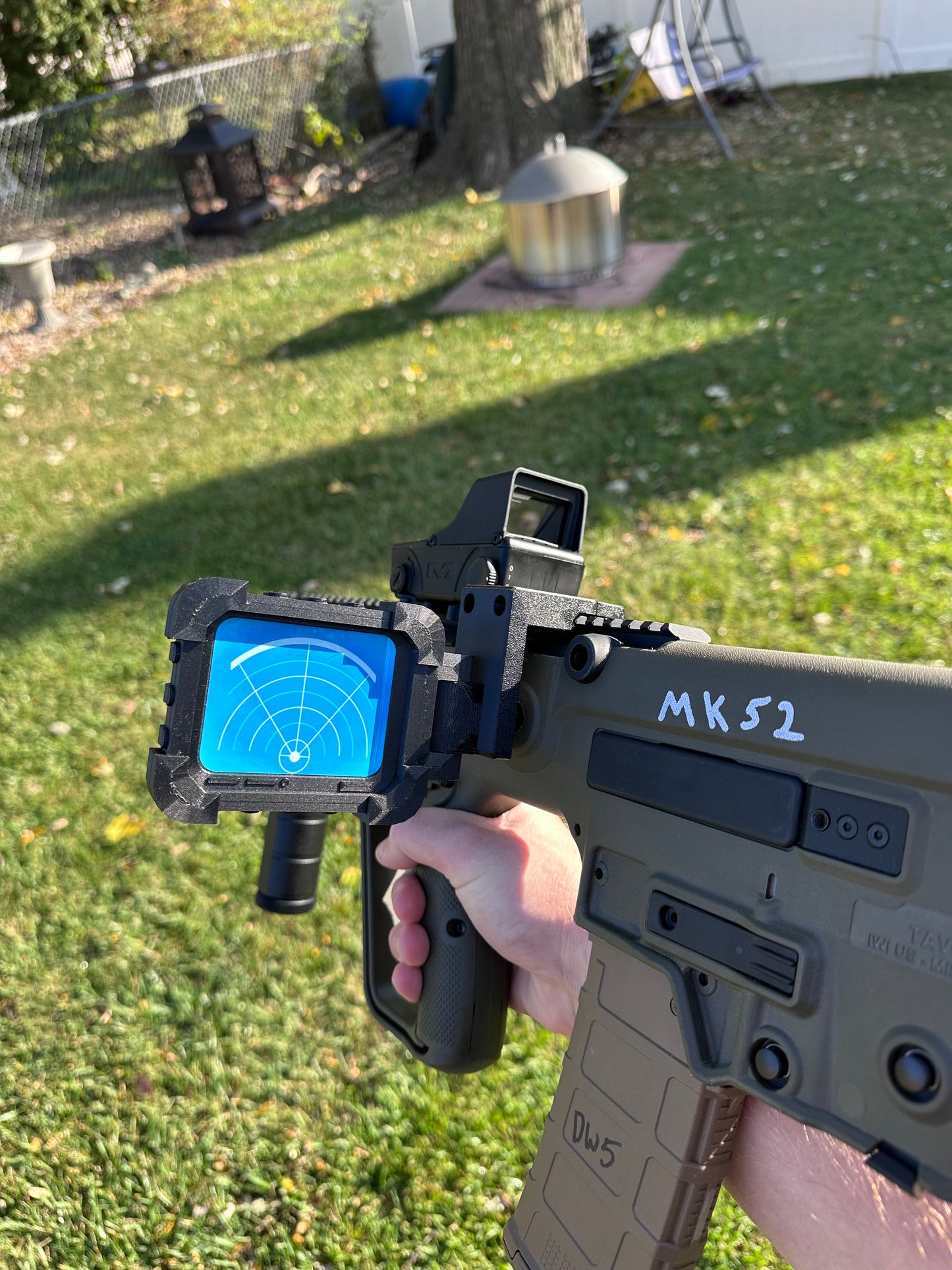 Prop Life Radar Attachment with Stickers