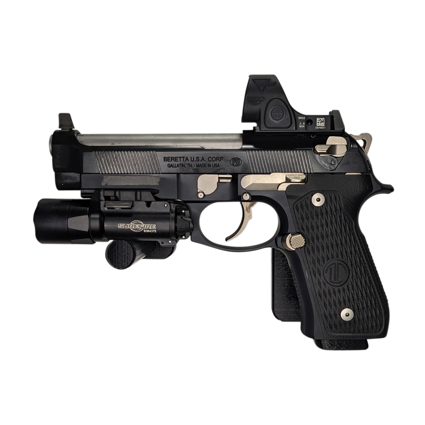 Magwell Mount for Beretta M9 / 92 - Magnet | Handgun Holder Storage Rack