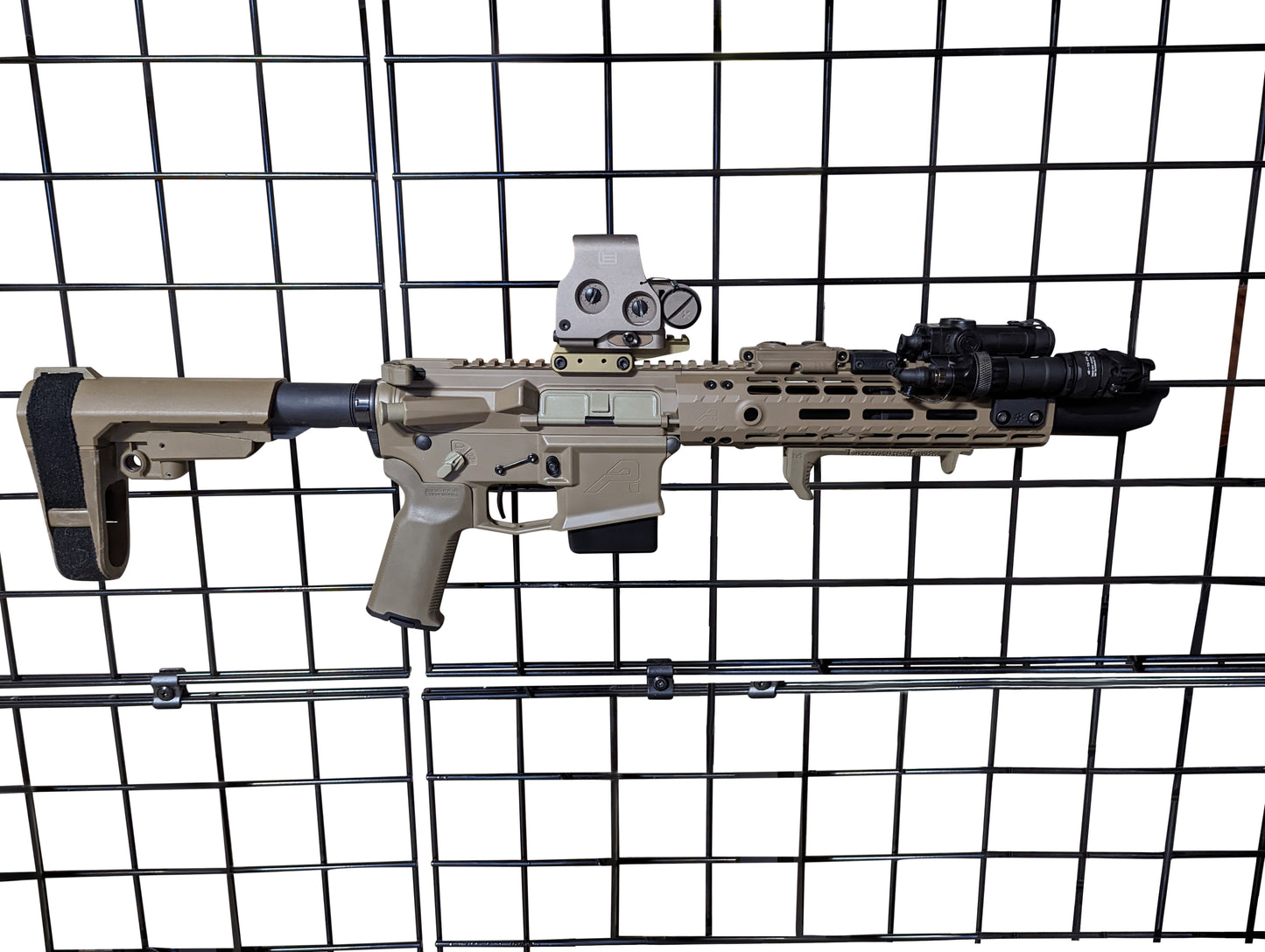 STANAG Compatible Magwell Mount - Gridwall | Rifle Holder Storage Rack