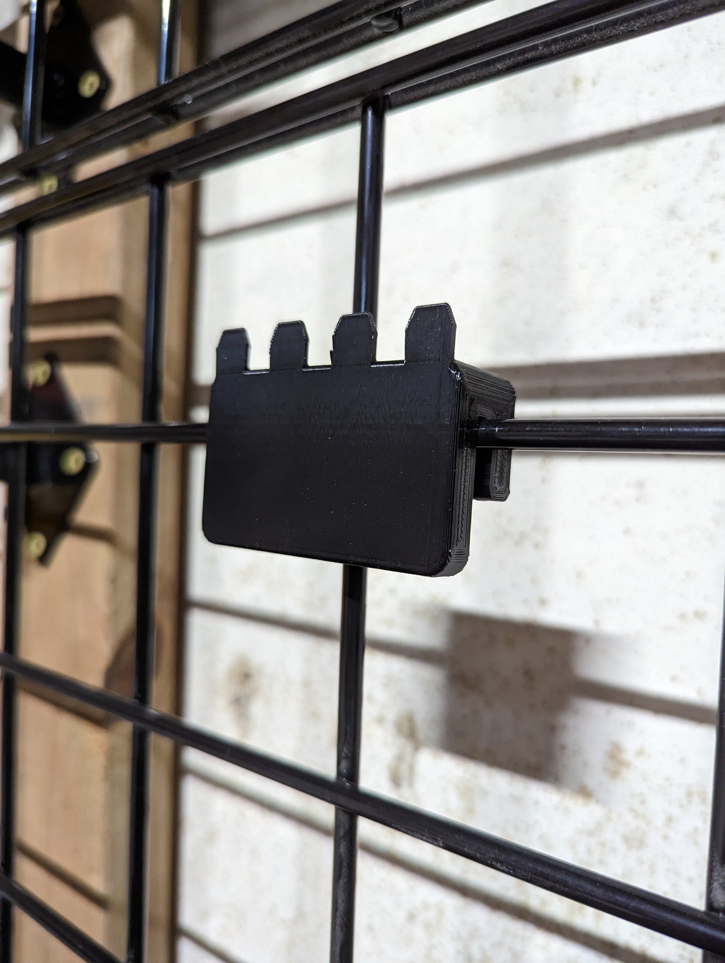 Slip-On Mount for Safariland QLS - Gridwall | Handgun Holder Storage Rack