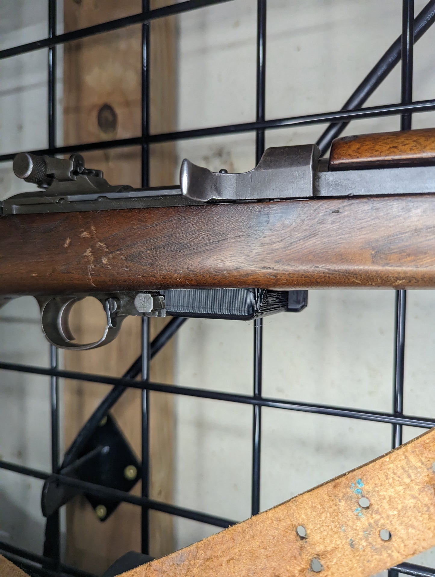 Magwell Mount for M1 Carbine - Gridwall | Rifle Holder Storage Rack
