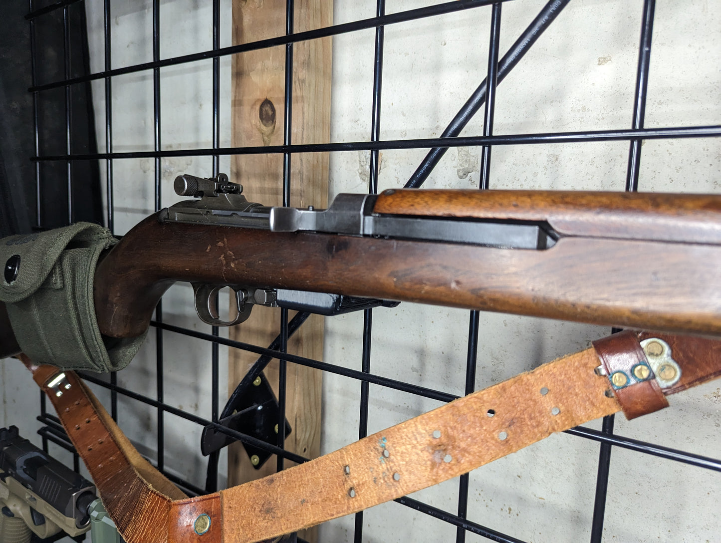 Magwell Mount for M1 Carbine - Gridwall | Rifle Holder Storage Rack