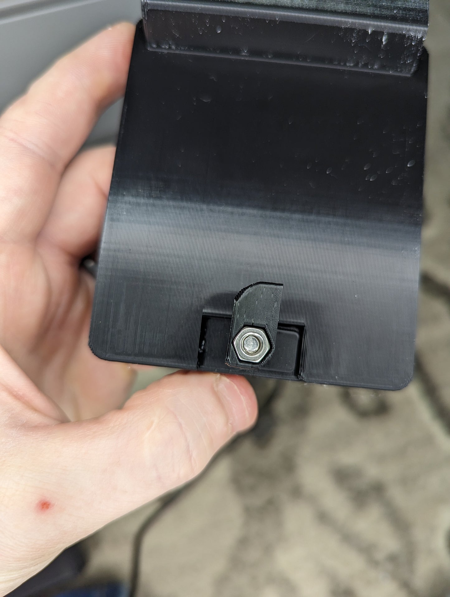 AR 10 Magwell Mount - Slatwall | Rifle Holder Storage Rack
