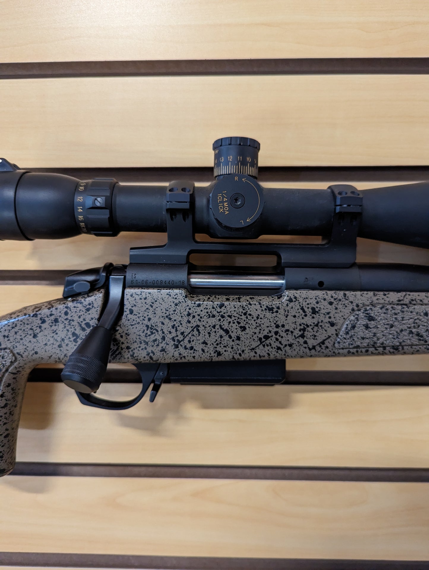 Magwell Mount for Bergara B14 - Slatwall | Rifle Holder Storage Rack