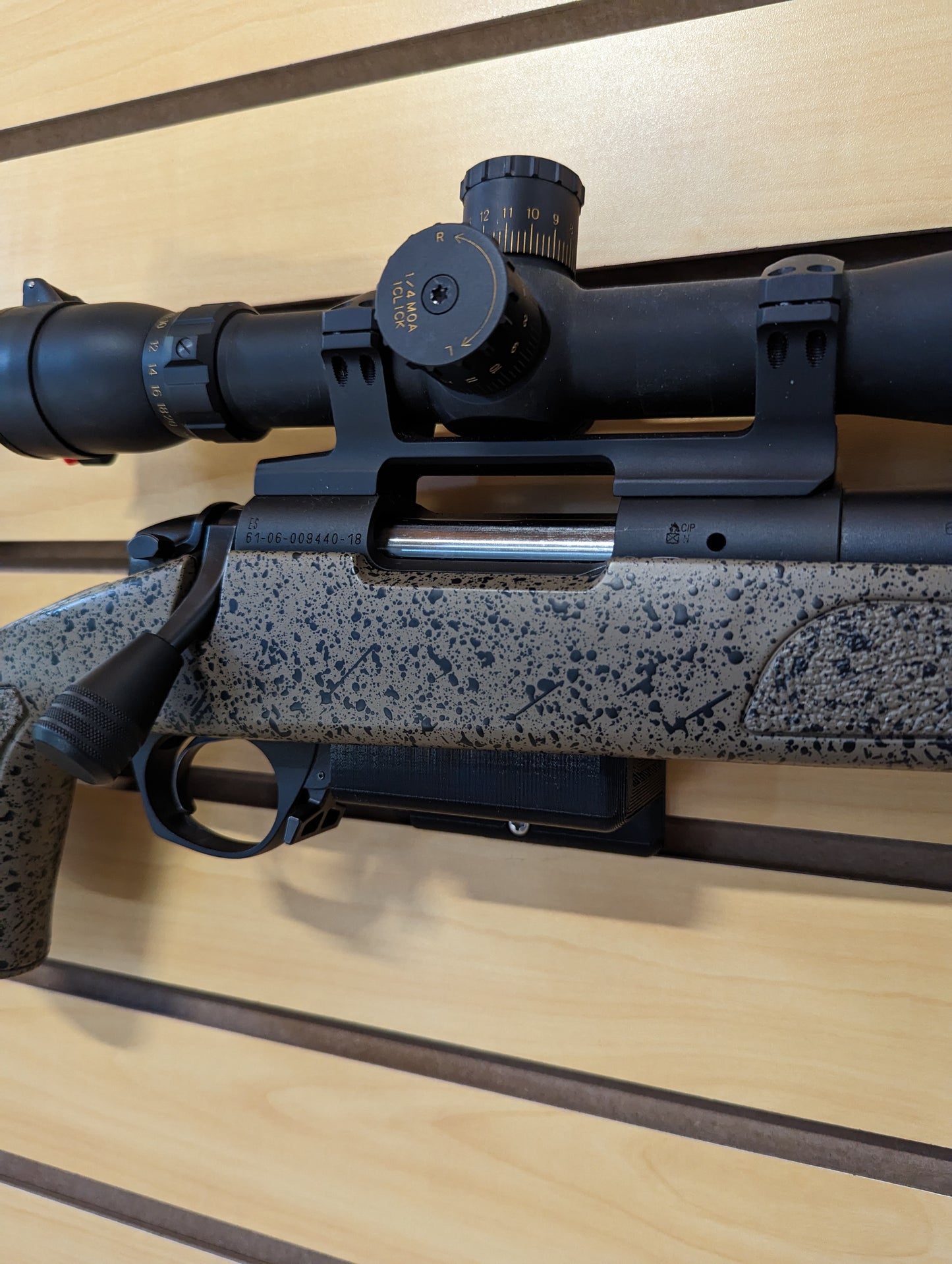 Magwell Mount for Bergara B14 - Slatwall | Rifle Holder Storage Rack