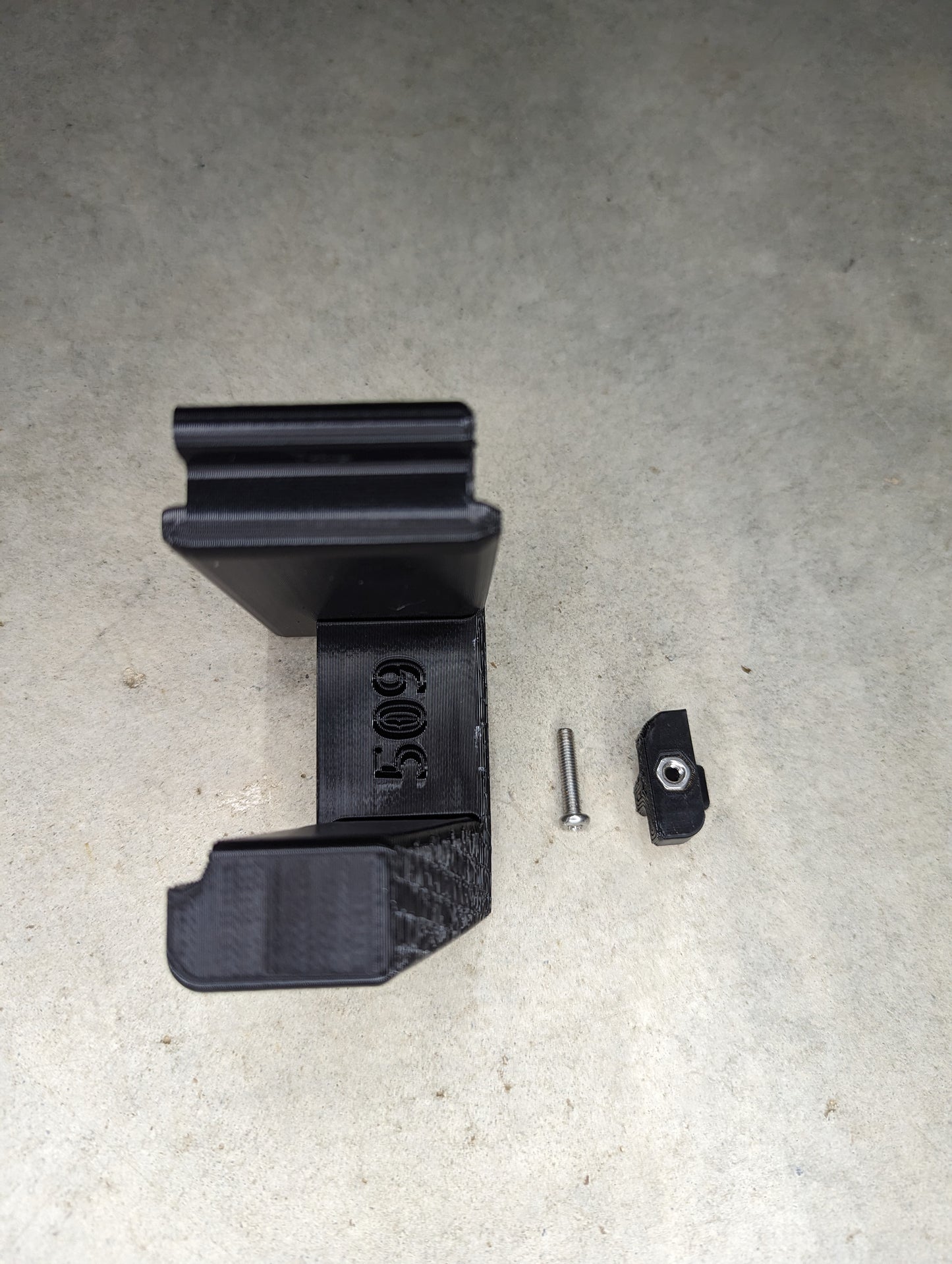Magwell Mount for FN 509 Series - Slatwall | Handgun Holder Storage Rack