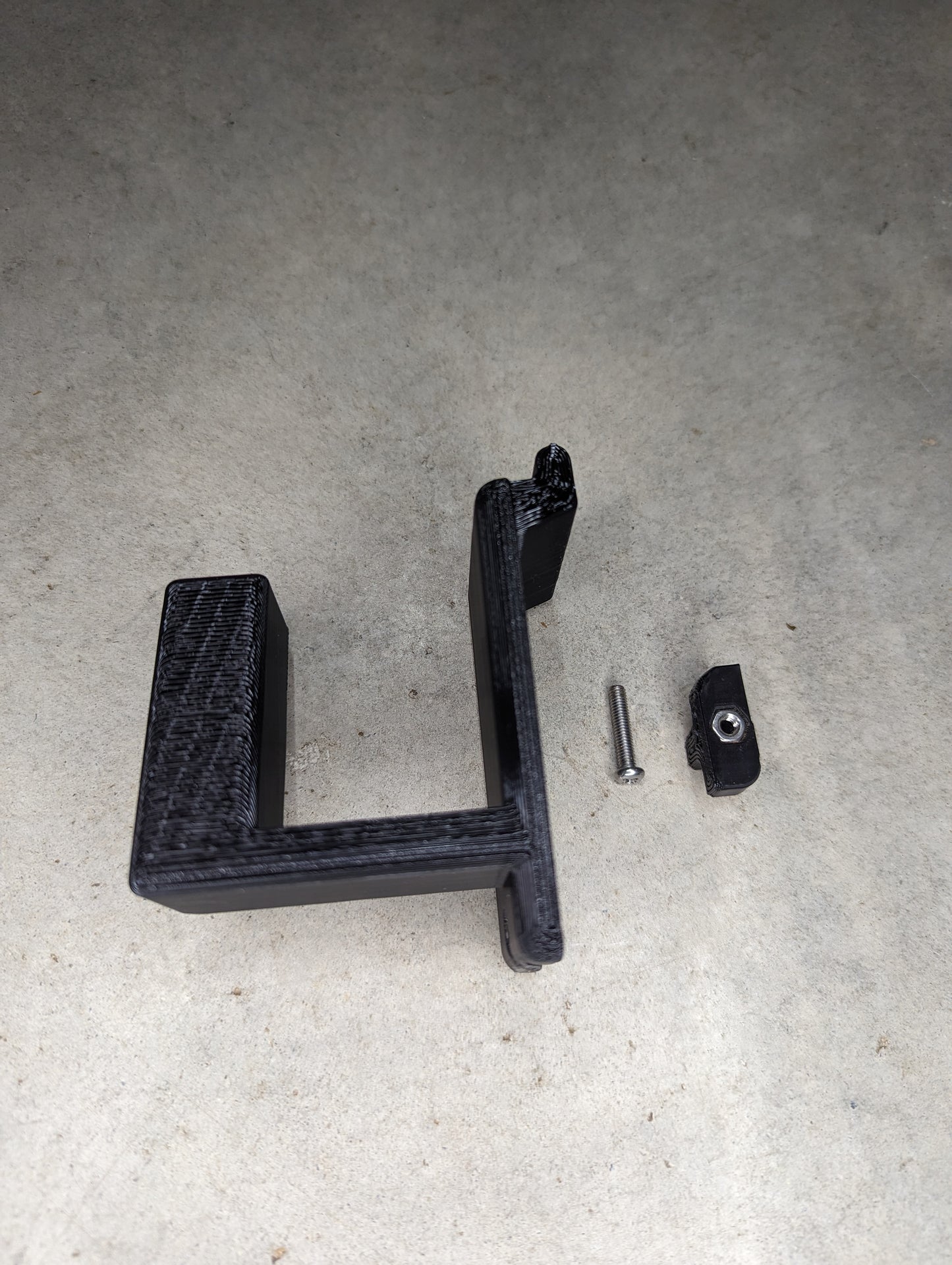 Magwell Mount for Glock 43X / 48 - Slatwall | Handgun Holder Storage Rack