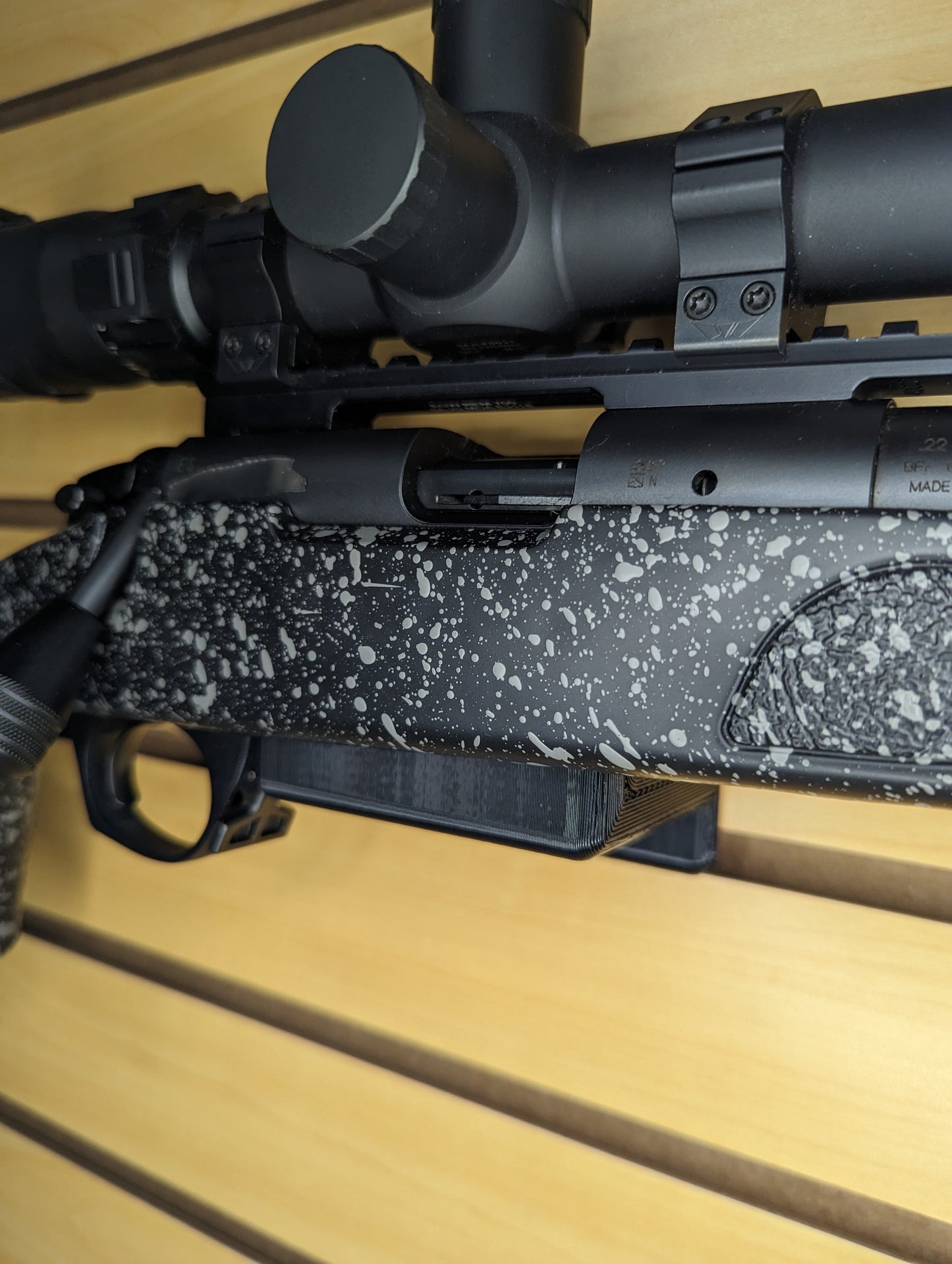 Magwell Mount for Bergara B14R - Slatwall | Rifle Holder Storage Rack