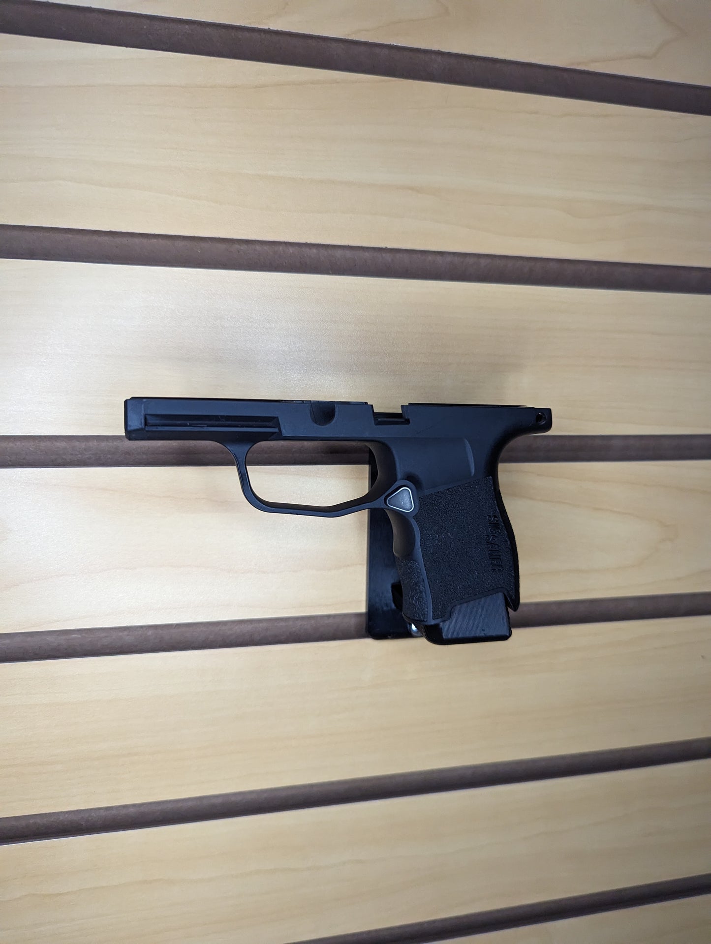 Magwell Mount for Sig P365 / XL - Slatwall | Handgun Holder Storage Rack