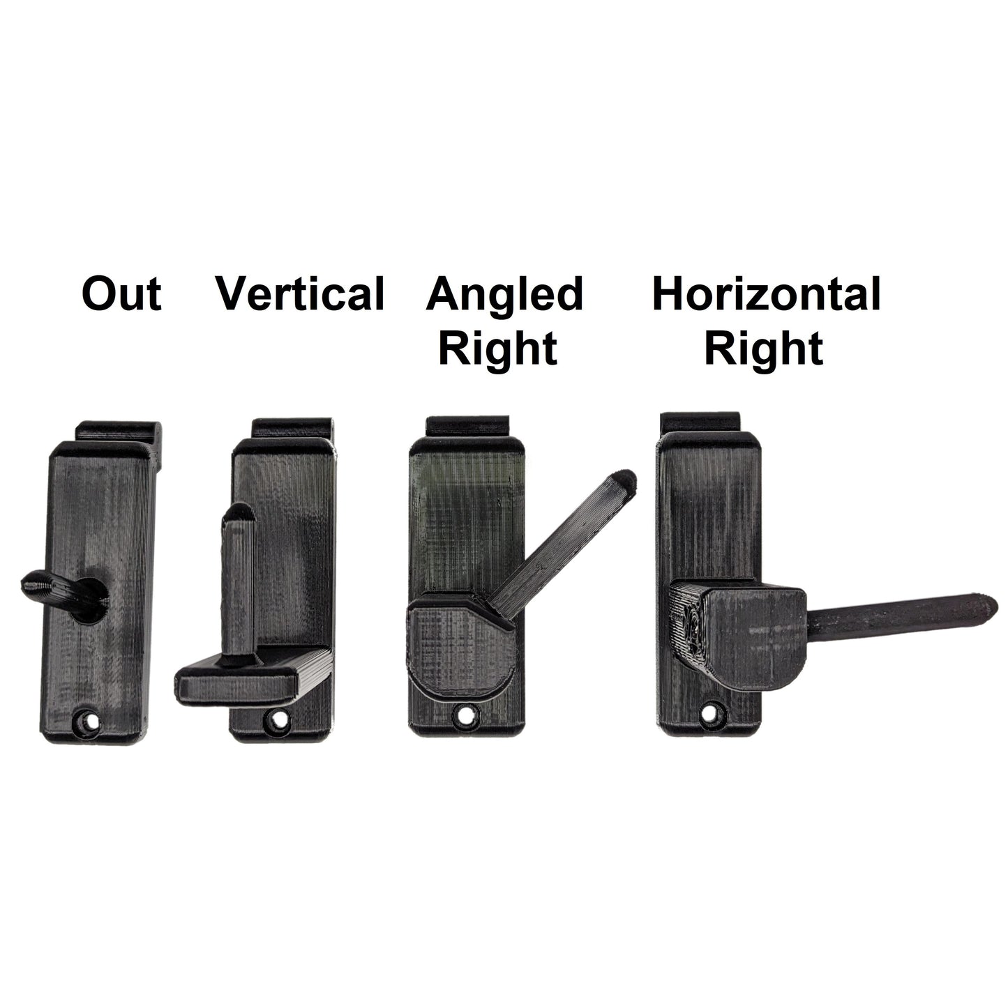 Universal Pistol / Silencer Mount - Slatwall | Handgun Holder Storage Rack