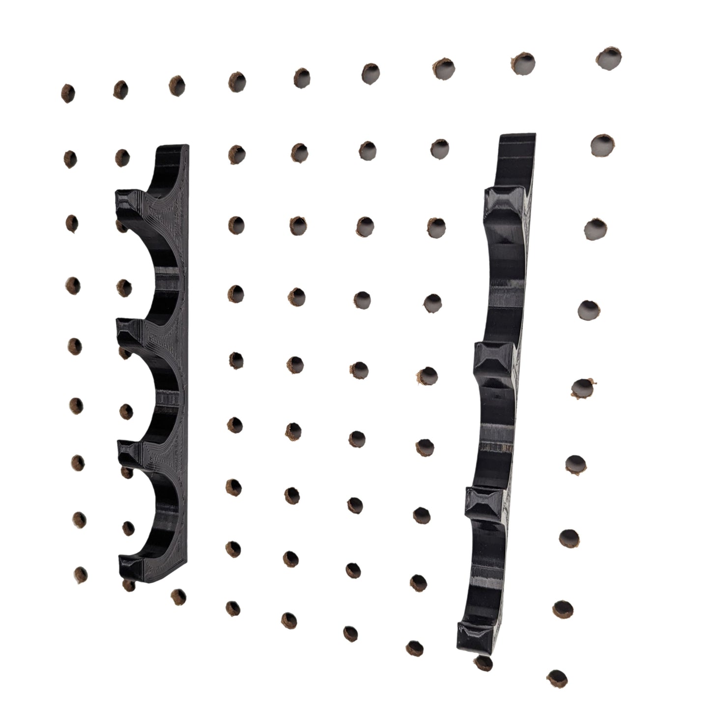 Knife Rack Set - Pegboard / IKEA Skadis / Wall Control / Vaultek | Gear Holder Storage Rack