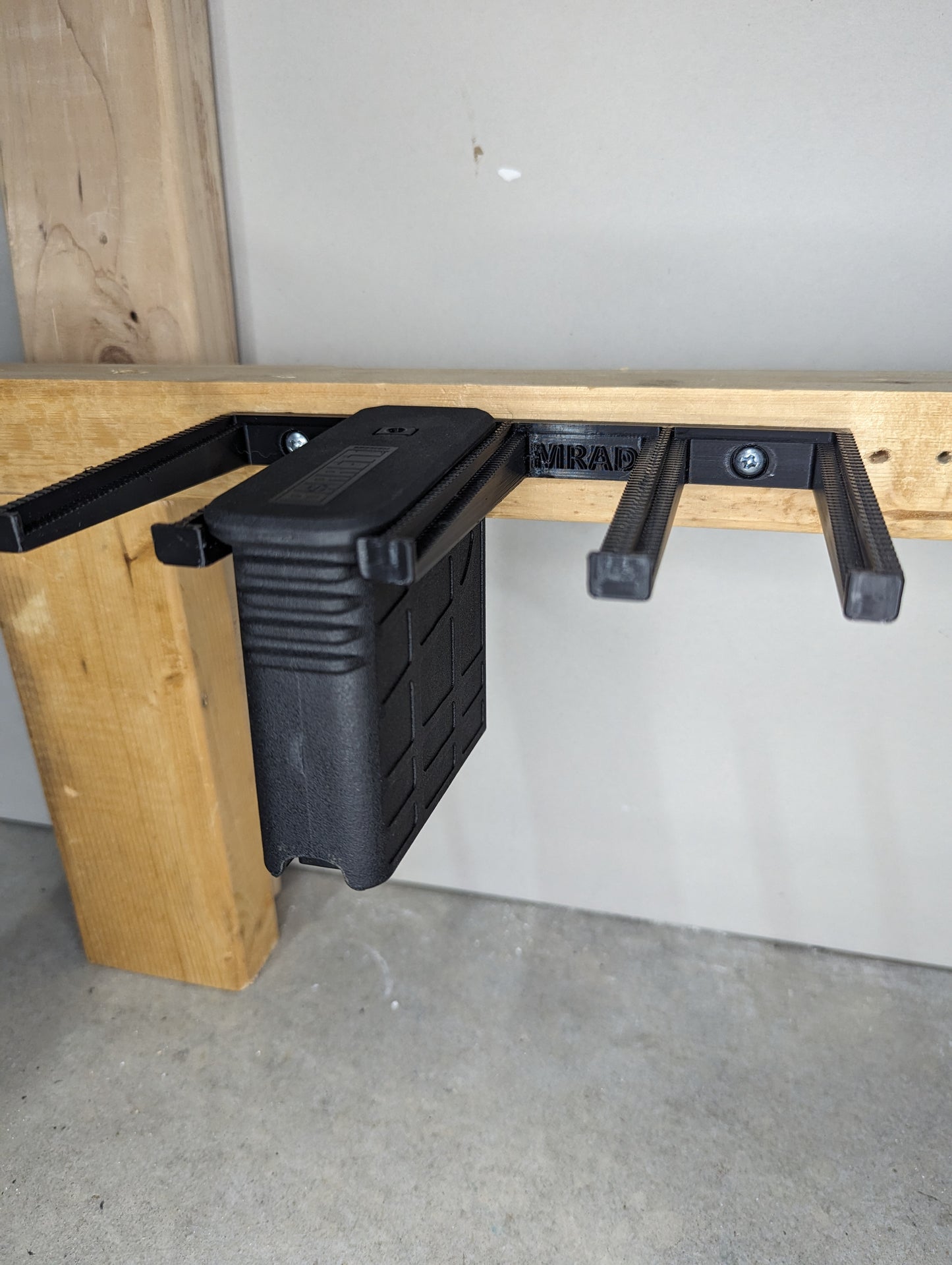 Mount for Barrett MRAD Mags - Wall | Magazine Holder Storage Rack