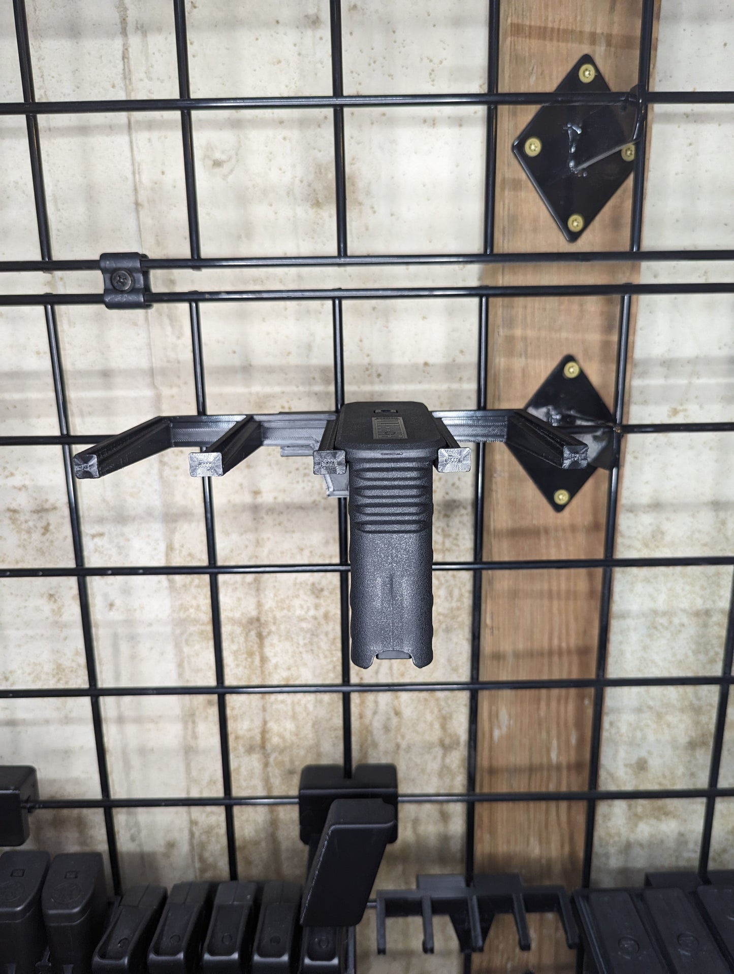 Mount for Barrett MRAD Mags - Gridwall | Magazine Holder Storage Rack