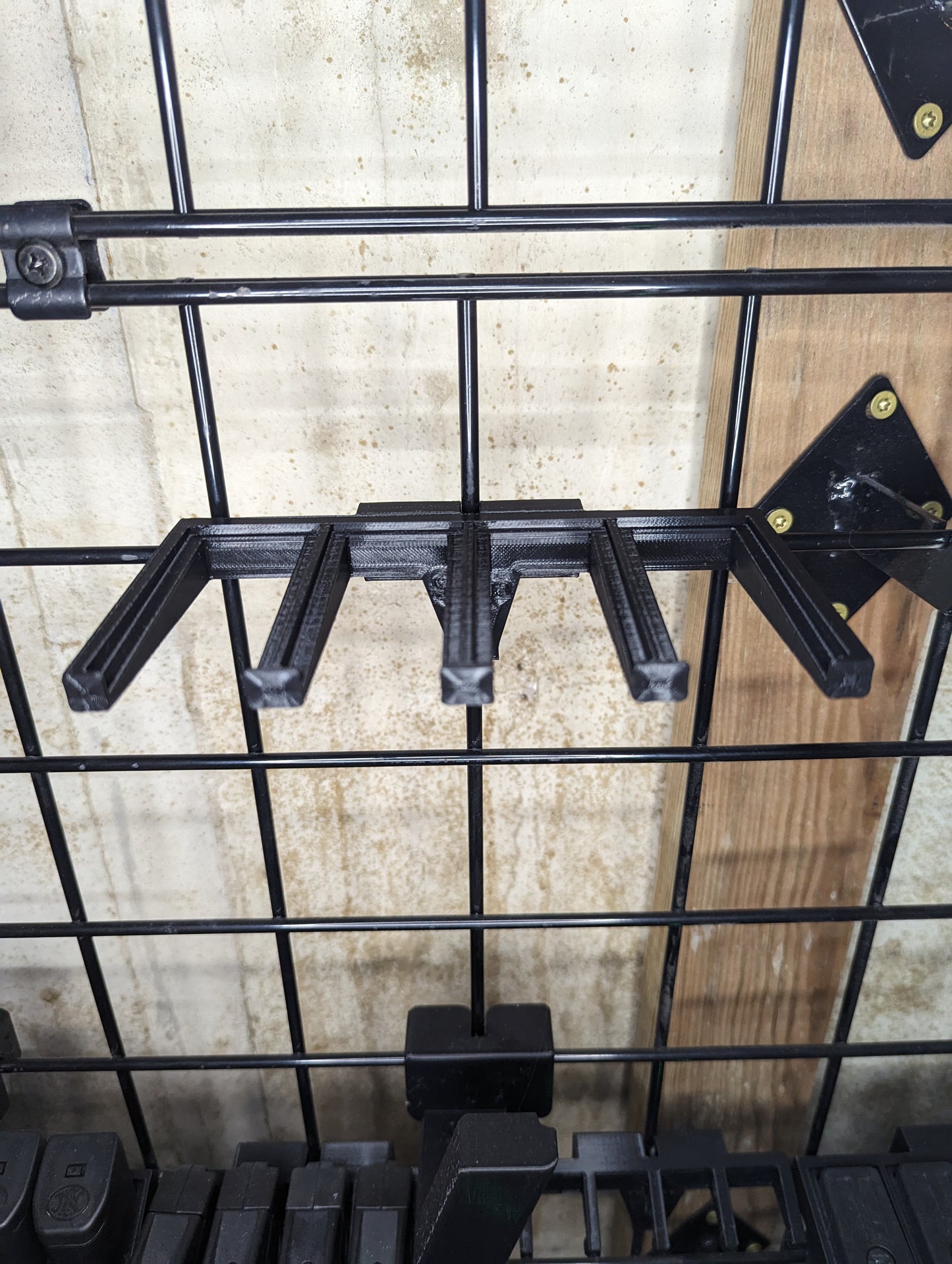 Mount for Saiga-12 / JTS M12 Mags - Gridwall | Magazine Holder Storage Rack