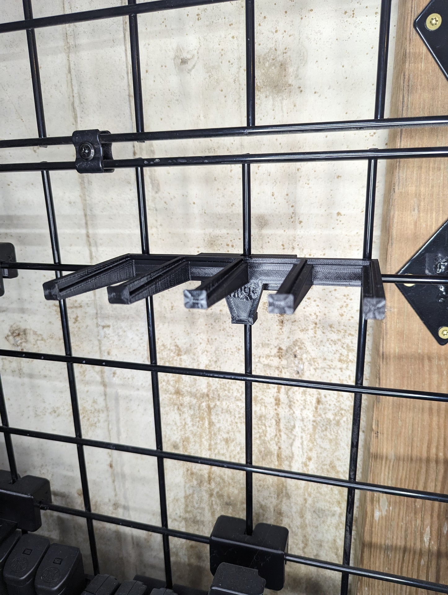 Mount for Saiga-12 / JTS M12 Mags - Gridwall | Magazine Holder Storage Rack