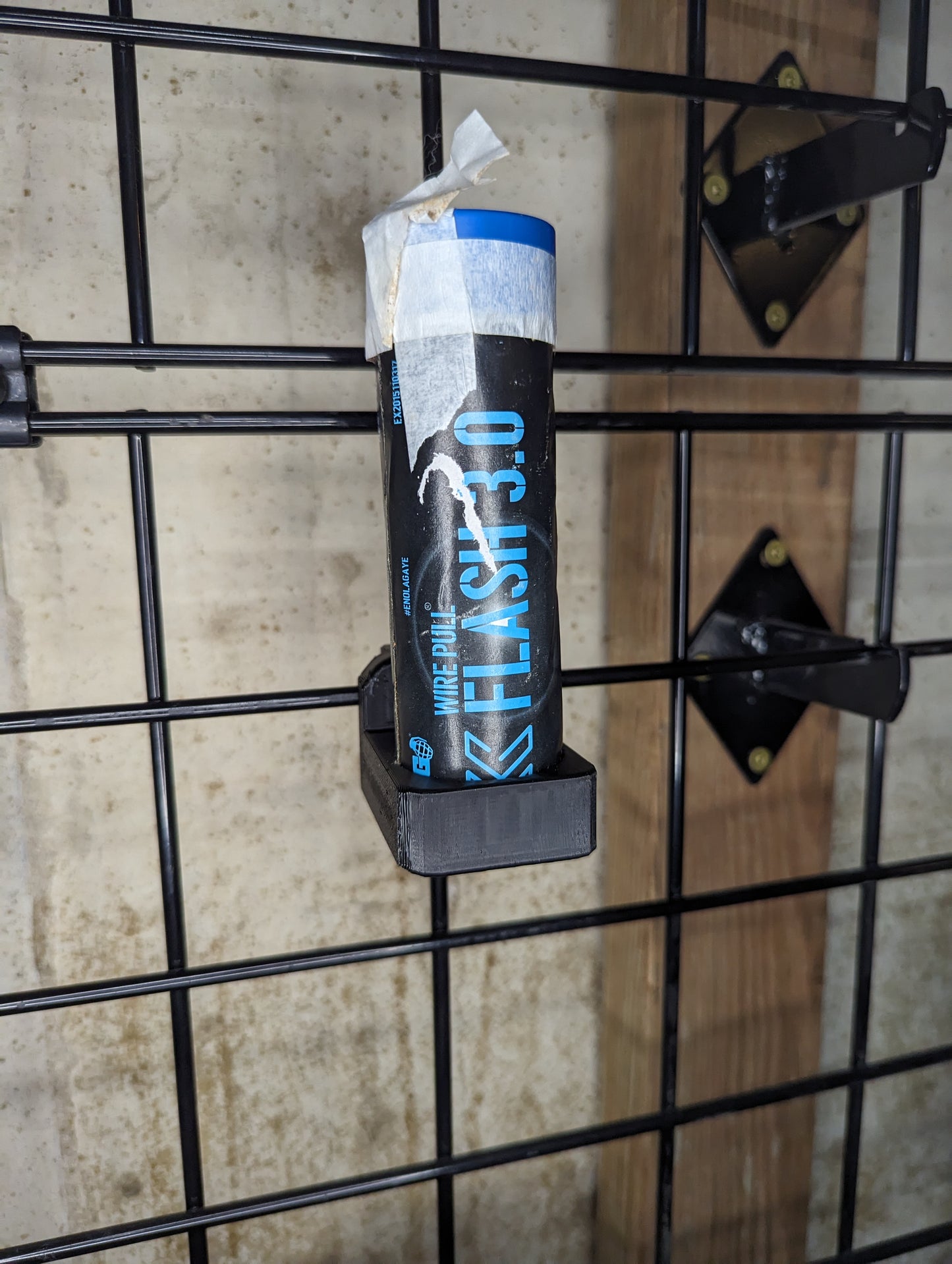Mount for Flash 3.0 Grenade - Gridwall | Gear Holder Storage Rack