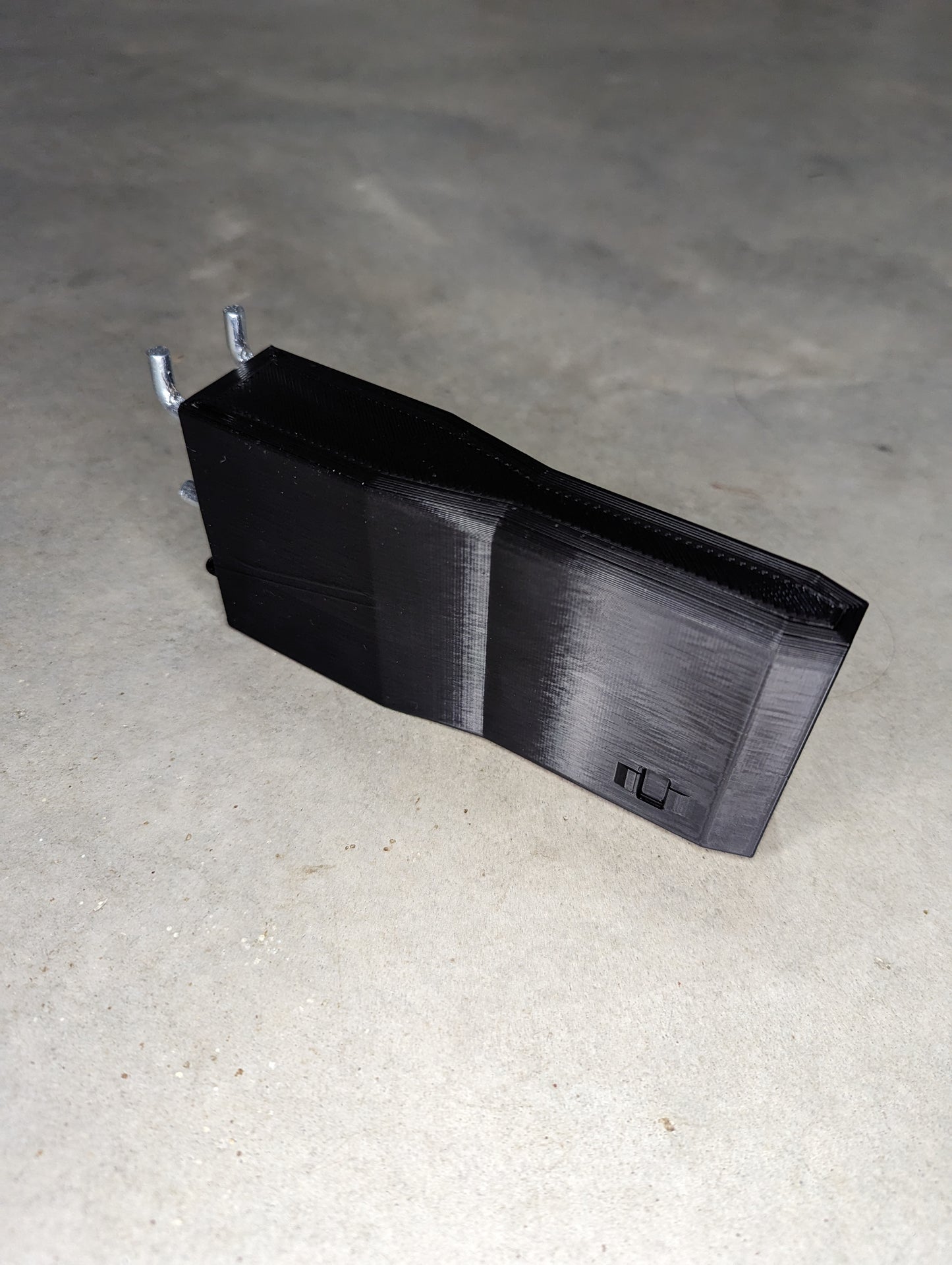 AR 10 Inline Vertical Magwell Mount - Pegboard / IKEA Skadis / Wall Control / Vaultek | Rifle Holder Storage Rack