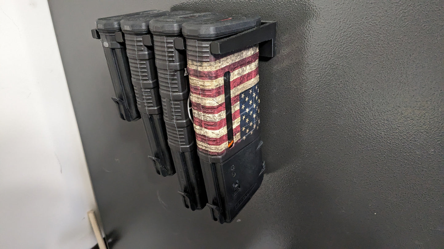 Mount for AR 10 308/762 Pmag Mags - Magnetic | Magazine Holder Storage Rack