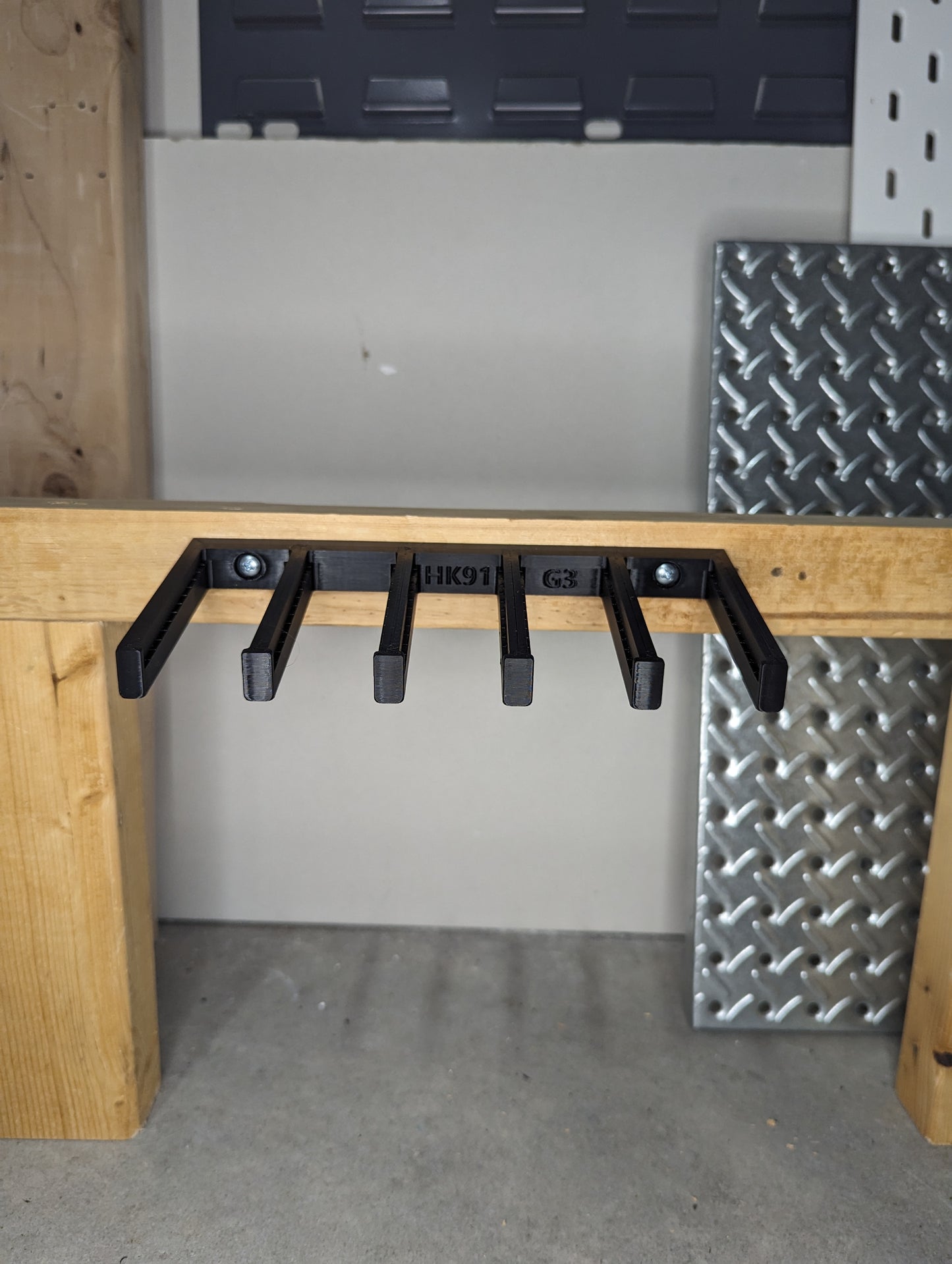 Mount for HK 91 / G3 Mags - Wall | Magazine Holder Storage Rack