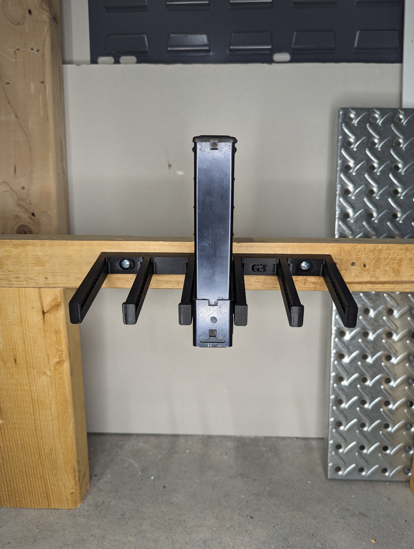 Mount for HK 91 / G3 Mags - Wall | Magazine Holder Storage Rack