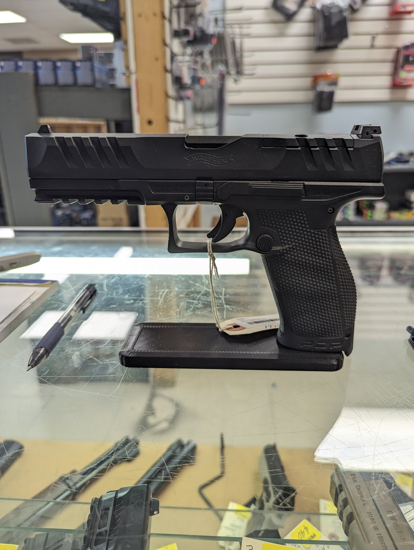 Display Stand for Walther PDP | Handgun Holder Storage Rack