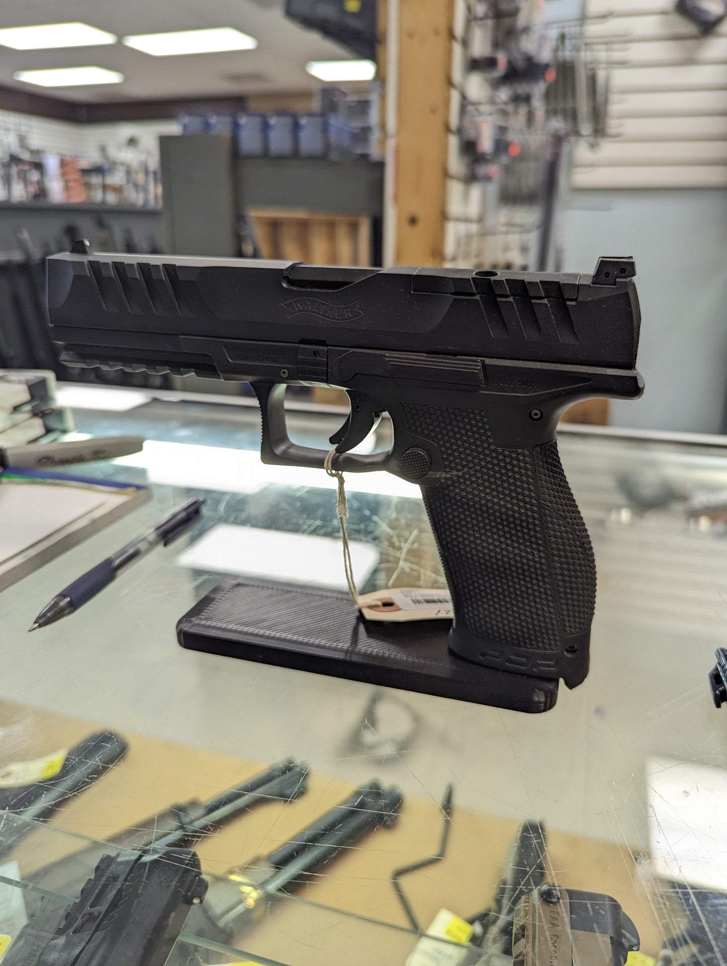 Display Stand for Walther PDP | Handgun Holder Storage Rack