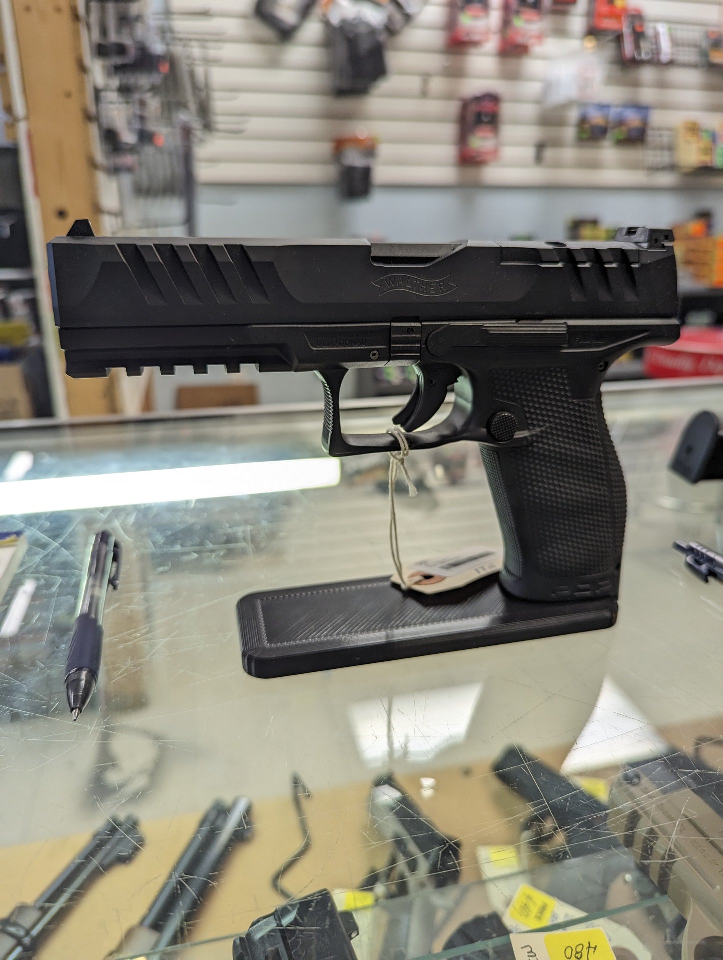 Display Stand for Walther PDP | Handgun Holder Storage Rack