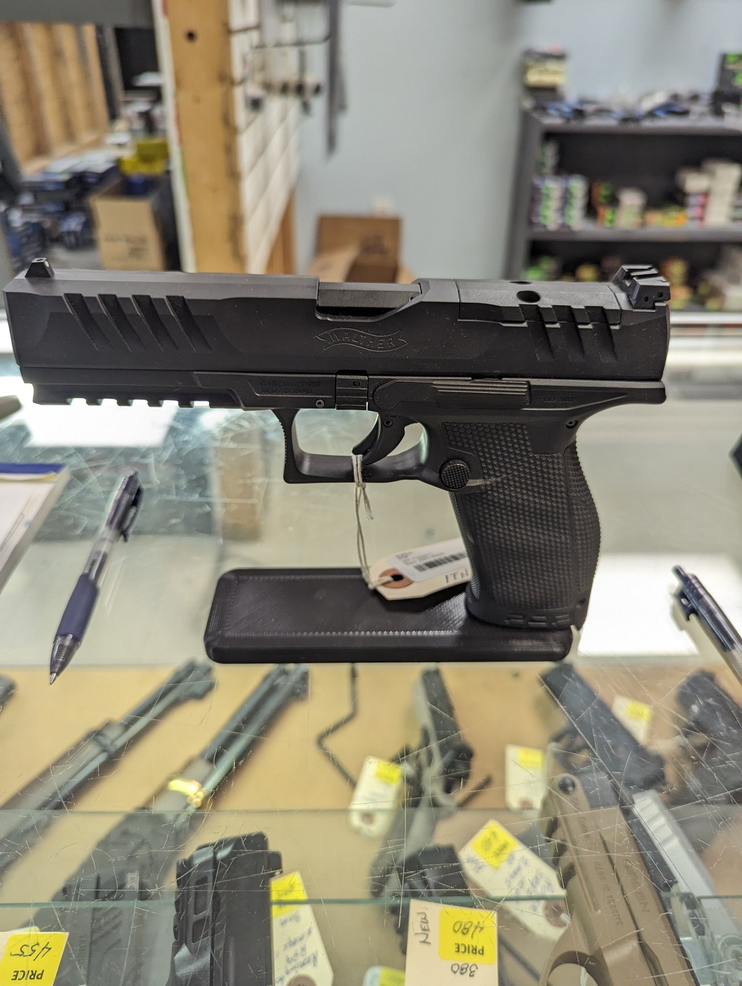 Display Stand for Walther PDP | Handgun Holder Storage Rack