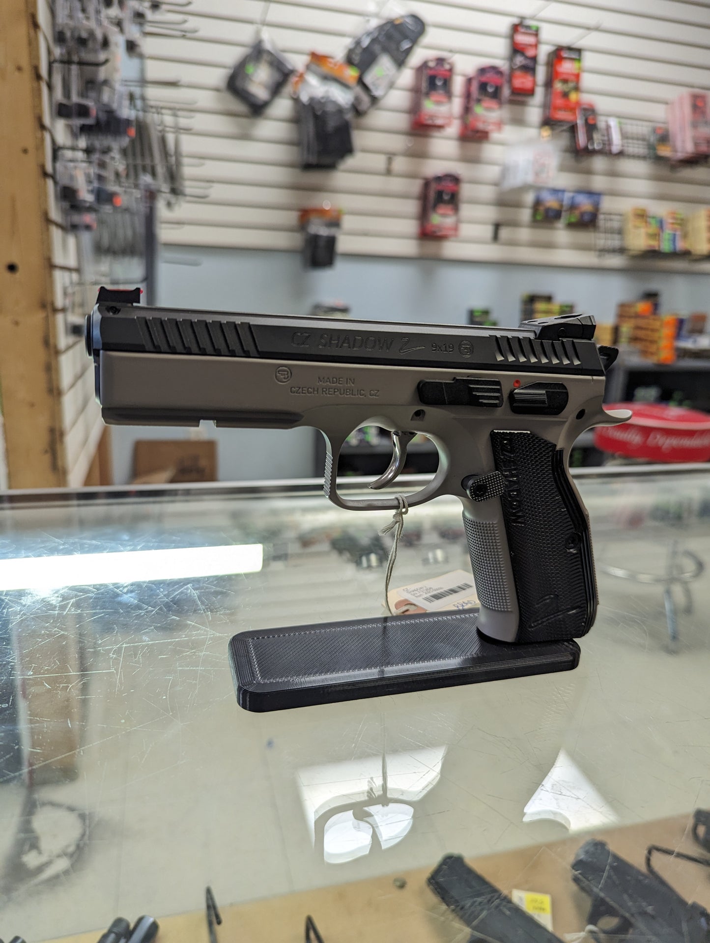 Display Stand for CZ 75/85/P01/P09/P10/PCR/SP01/Shadow/Kadet and Jericho | Handgun Holder Storage Rack