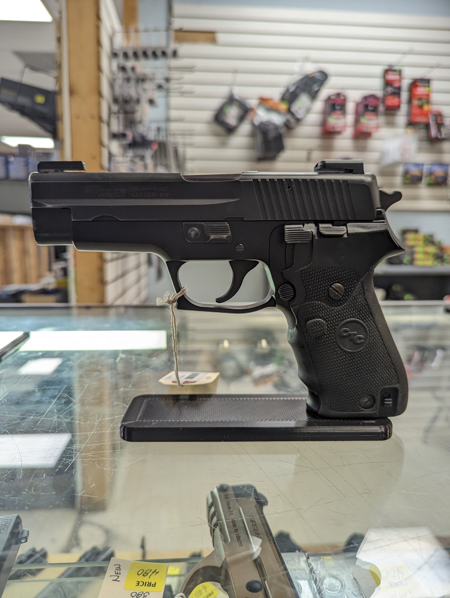 Display Stand for Sig P220 | Handgun Holder Storage Rack