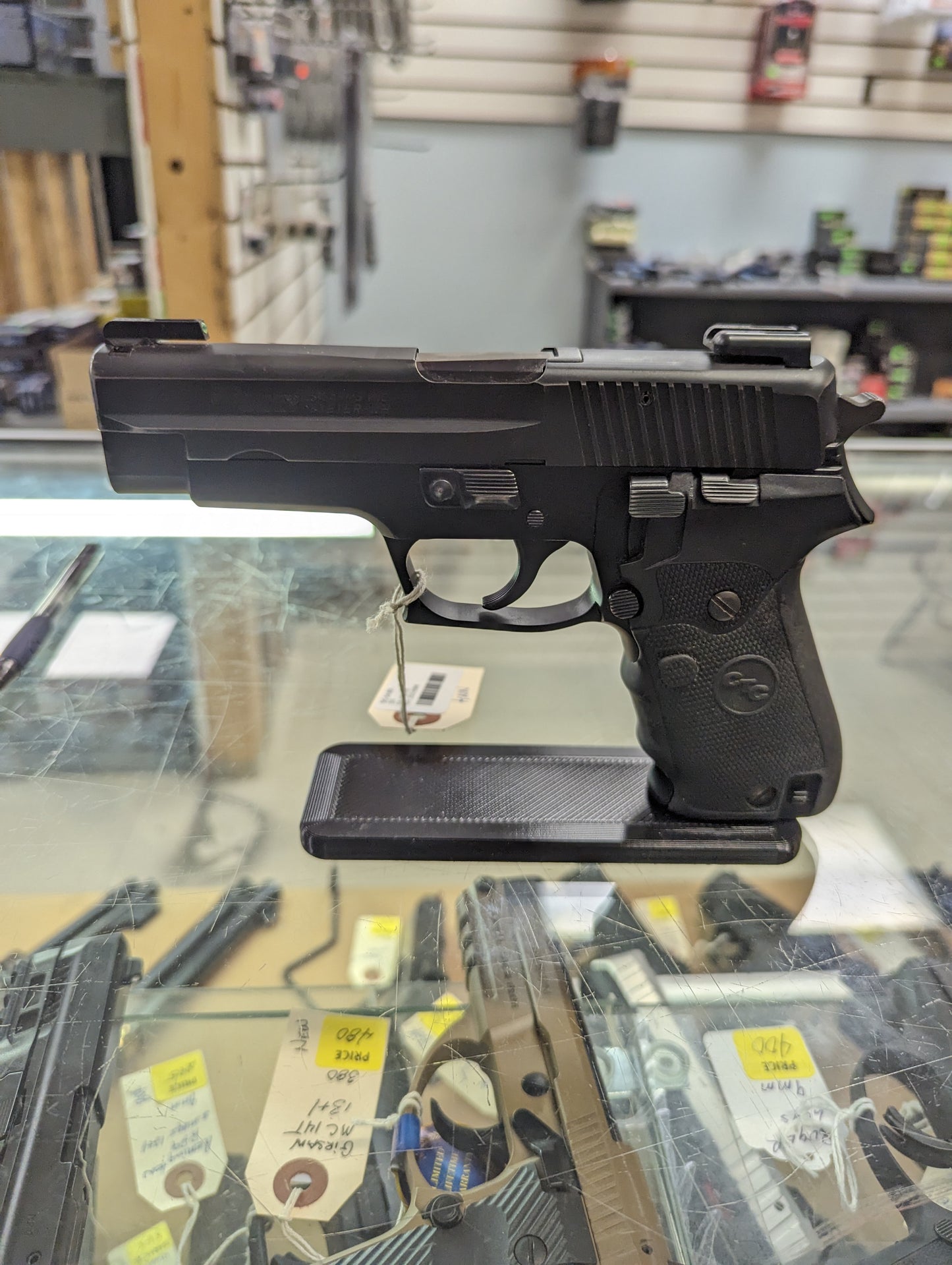 Display Stand for Sig P220 | Handgun Holder Storage Rack