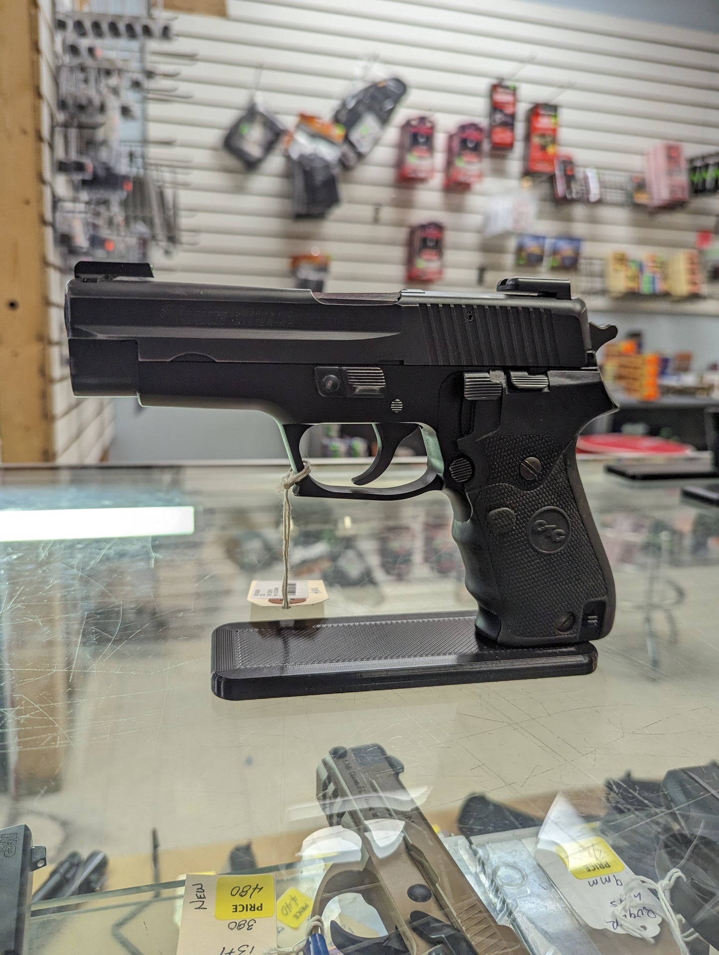 Display Stand for Sig P220 | Handgun Holder Storage Rack