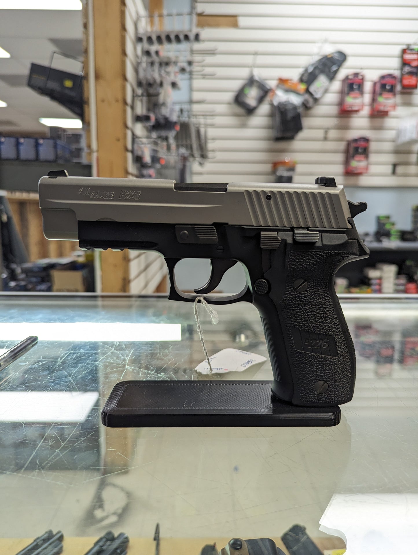 Display Stand for Sig P226 | Handgun Holder Storage Rack