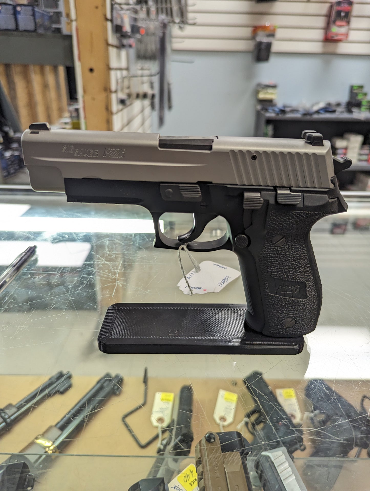 Display Stand for Sig P226 | Handgun Holder Storage Rack