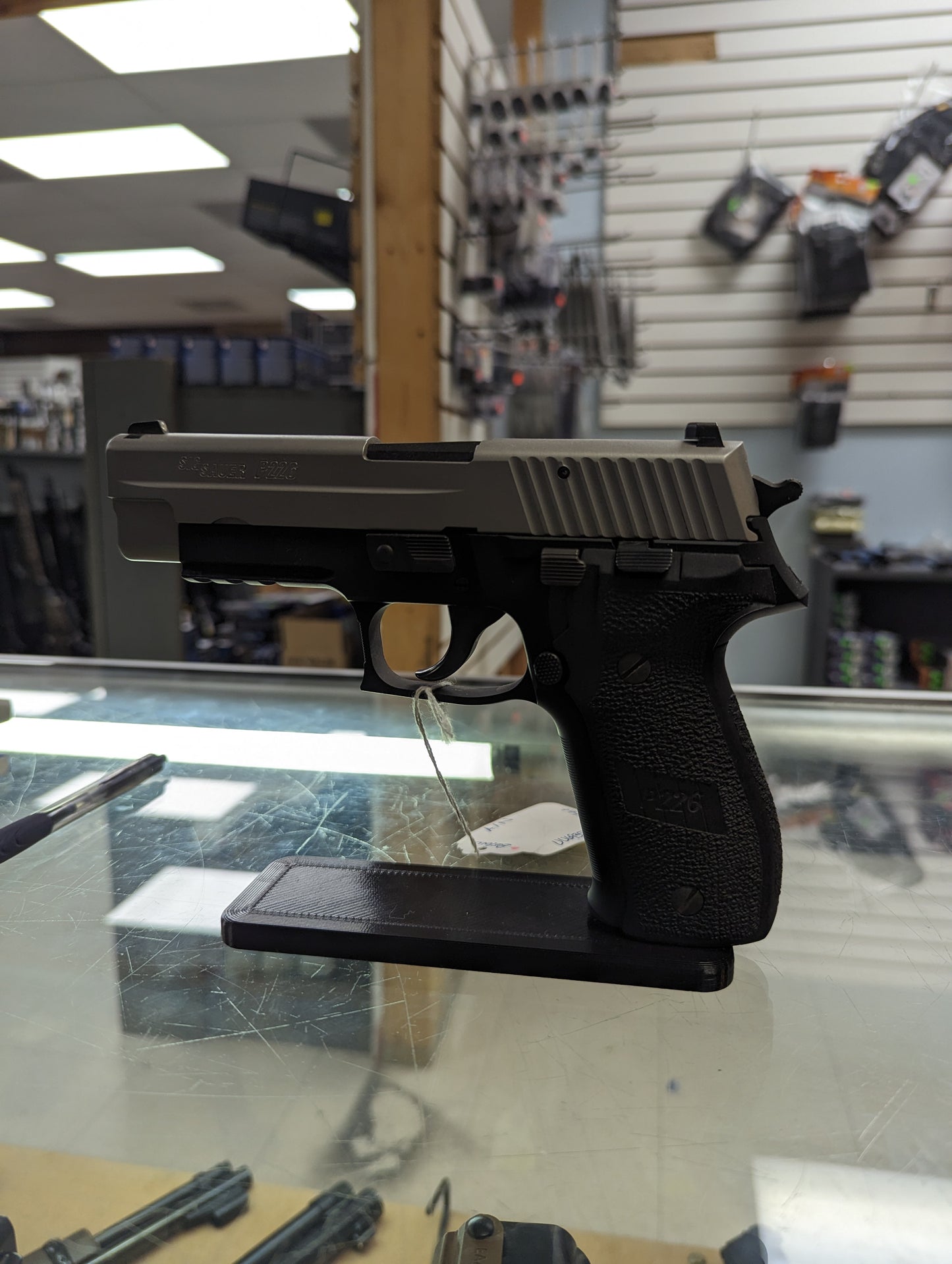 Display Stand for Sig P226 | Handgun Holder Storage Rack